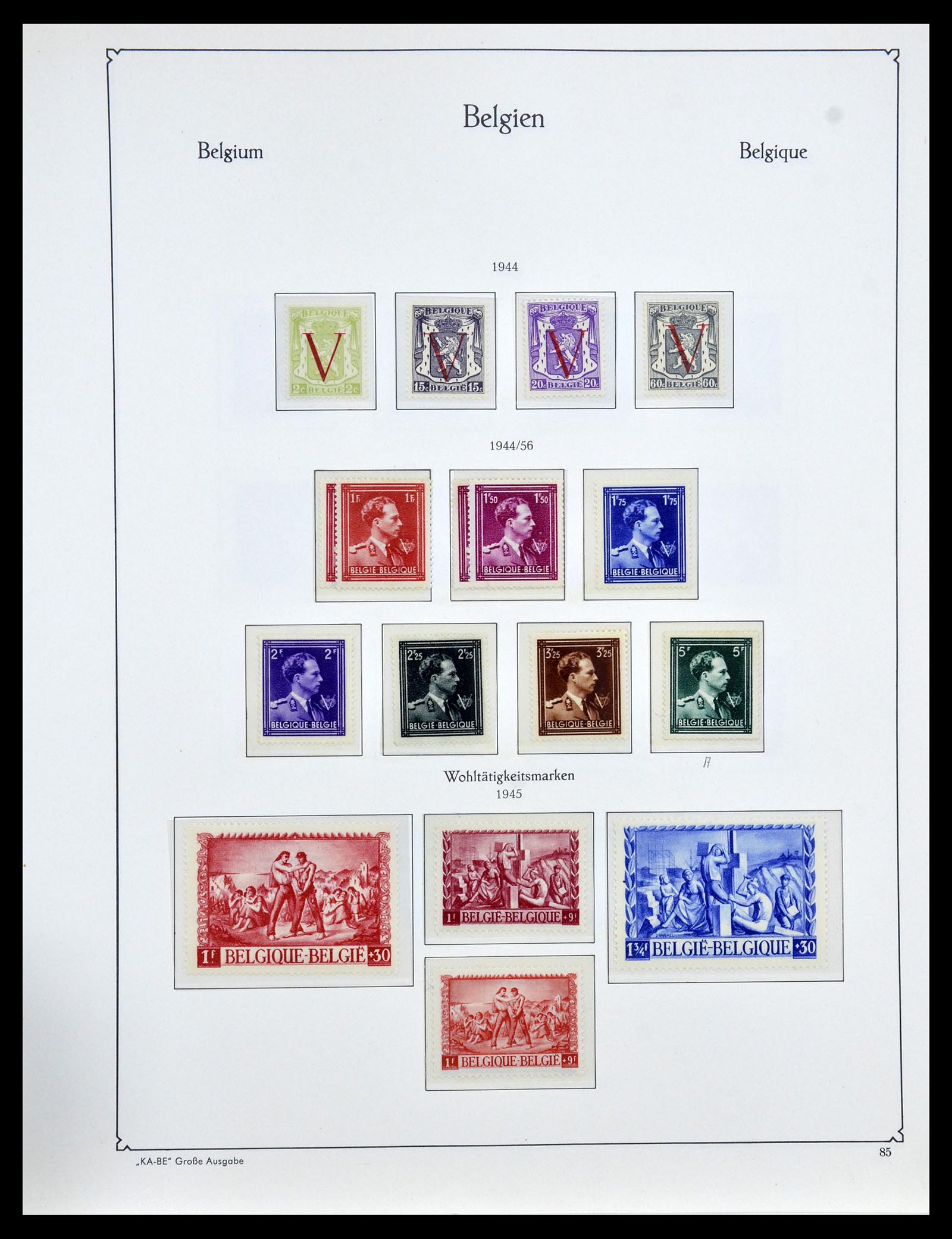 35034 115 - Postzegelverzameling 35034 België 1849-1982.