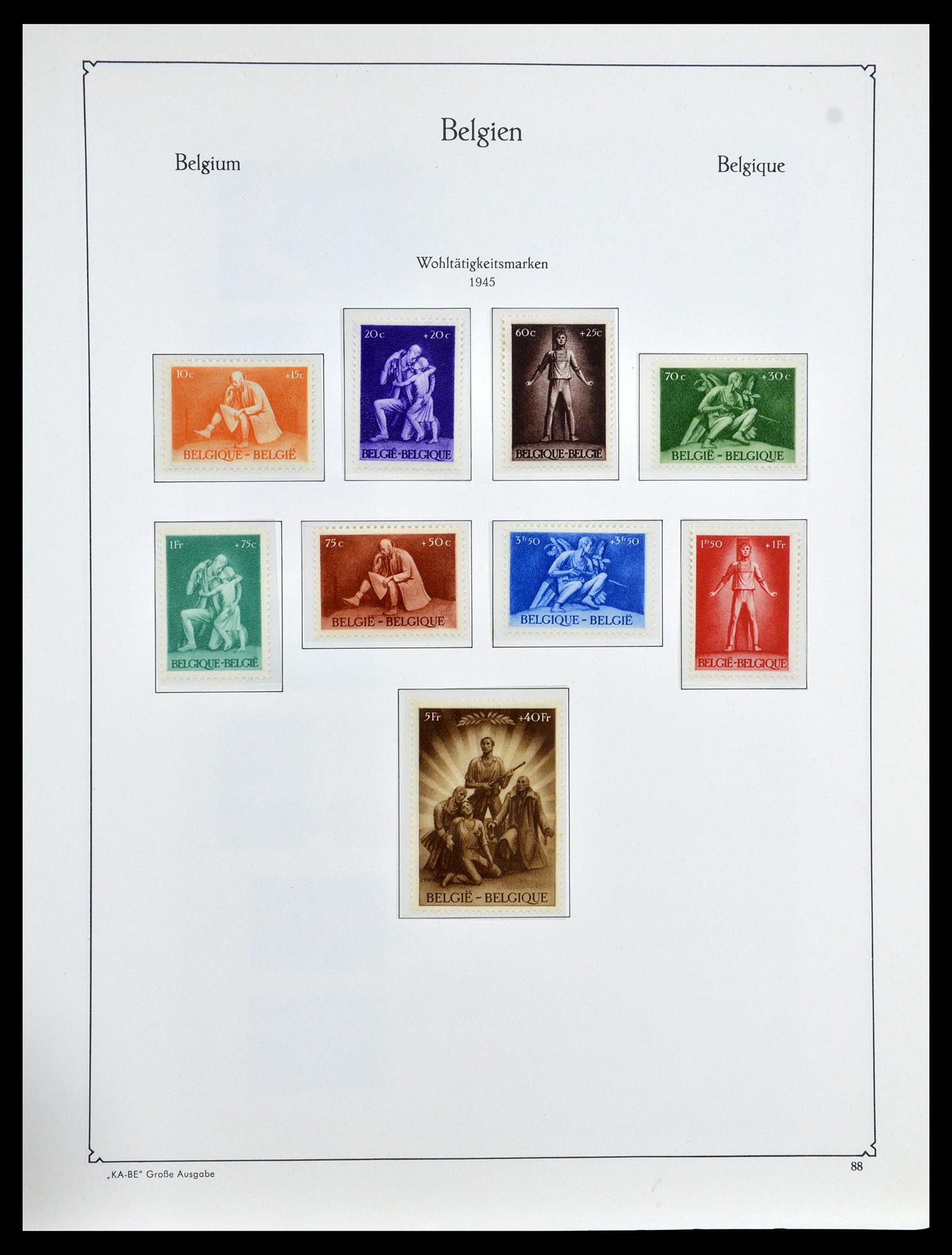 35034 118 - Postzegelverzameling 35034 België 1849-1982.