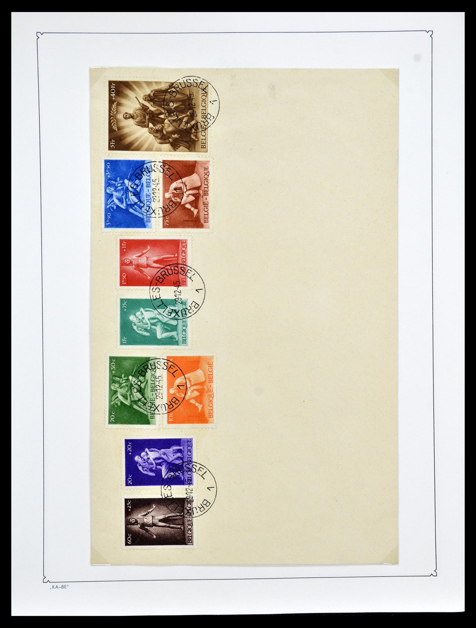 35034 119 - Postzegelverzameling 35034 België 1849-1982.
