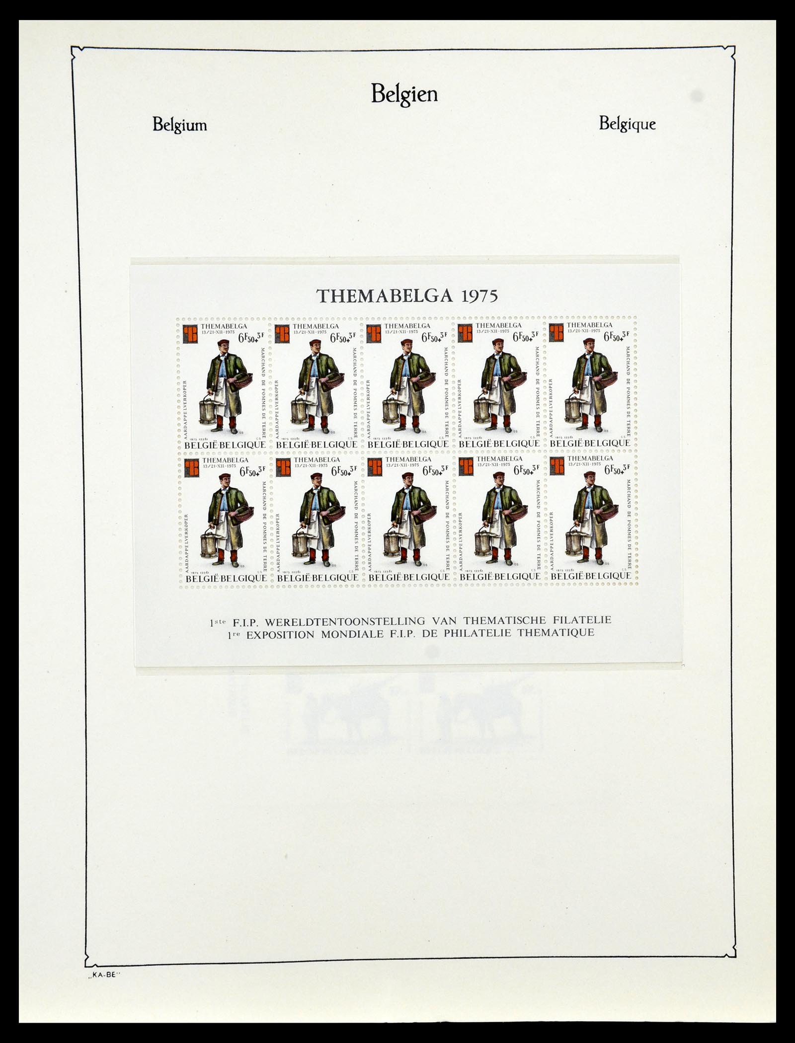 35034 302 - Postzegelverzameling 35034 België 1849-1982.