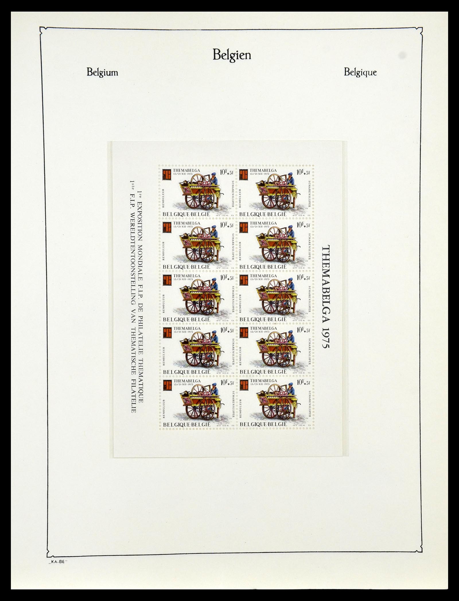 35034 304 - Stamp Collection 35034 Belgium 1849-1982.