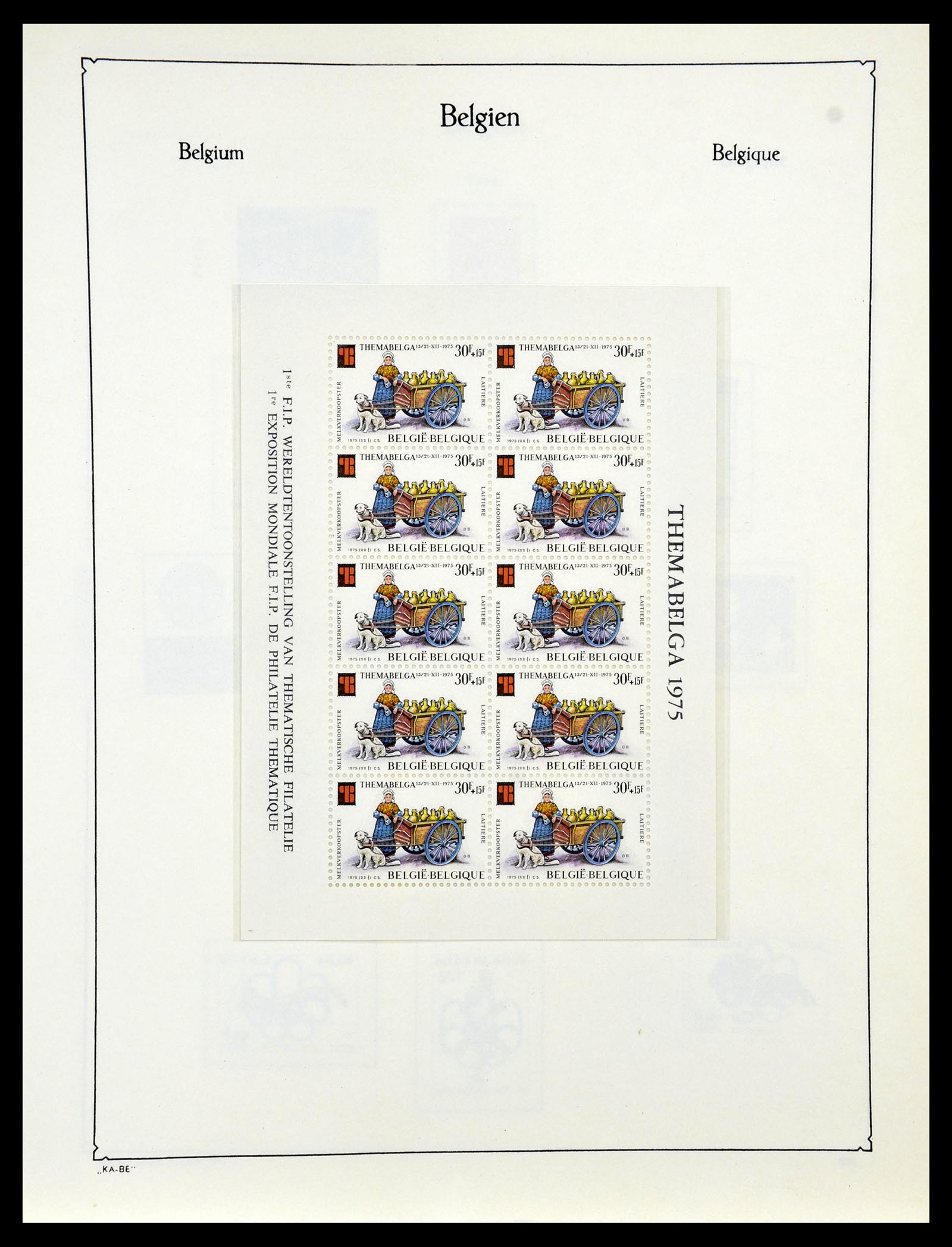 35034 305 - Stamp Collection 35034 Belgium 1849-1982.