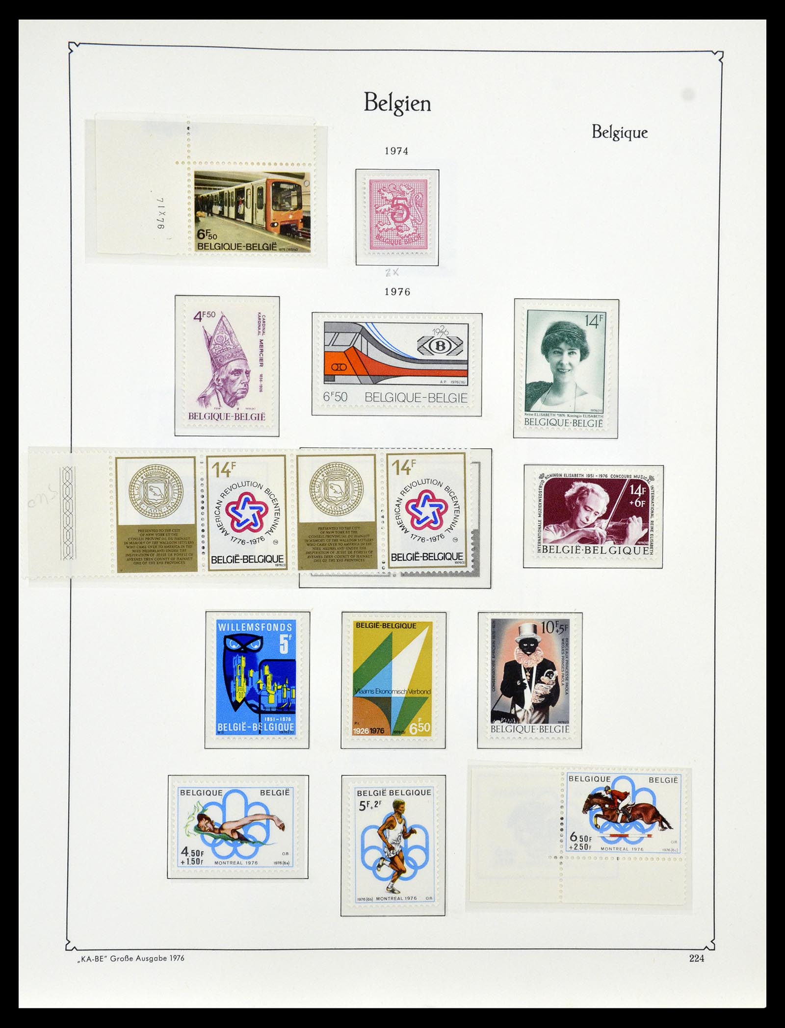 35034 306 - Stamp Collection 35034 Belgium 1849-1982.