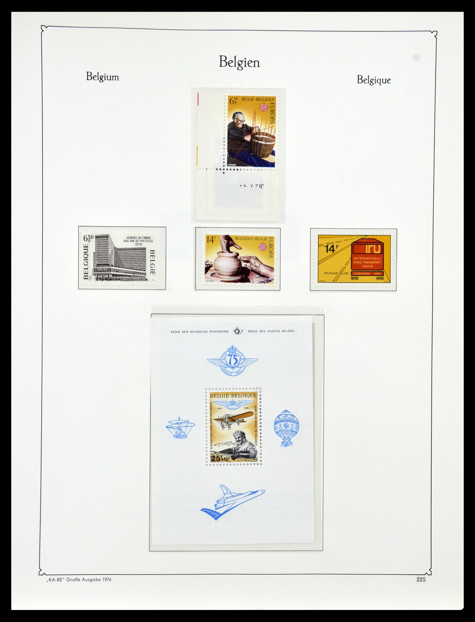35034 307 - Stamp Collection 35034 Belgium 1849-1982.