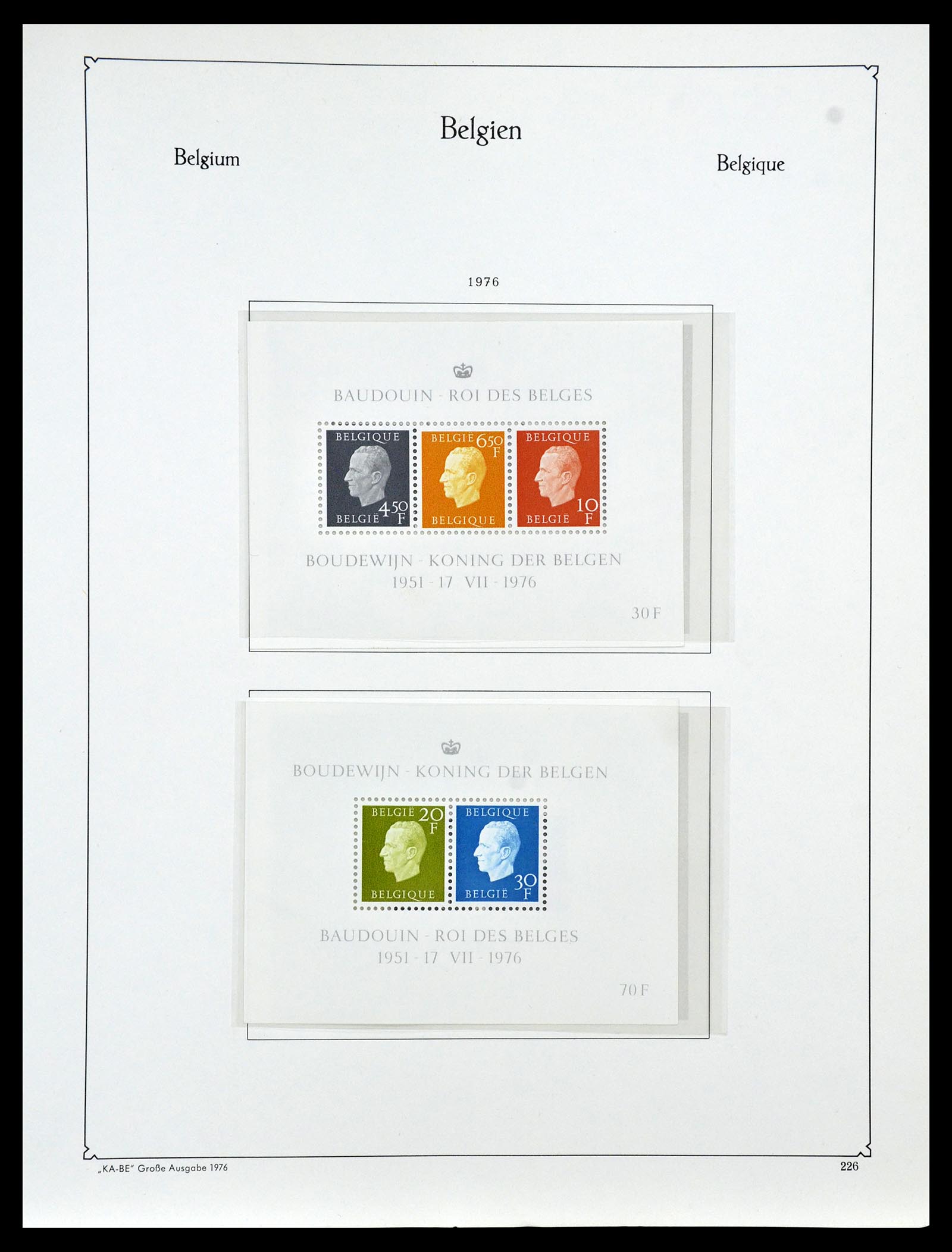 35034 308 - Postzegelverzameling 35034 België 1849-1982.
