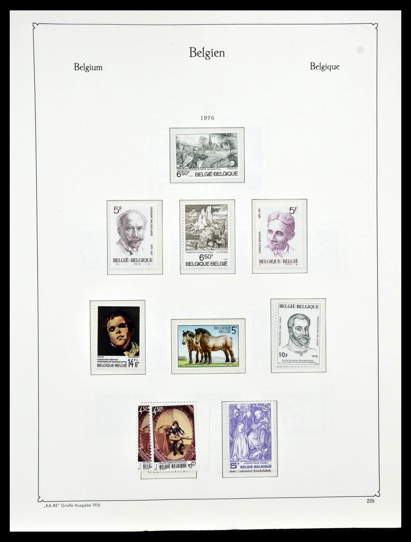 35034 310 - Stamp Collection 35034 Belgium 1849-1982.