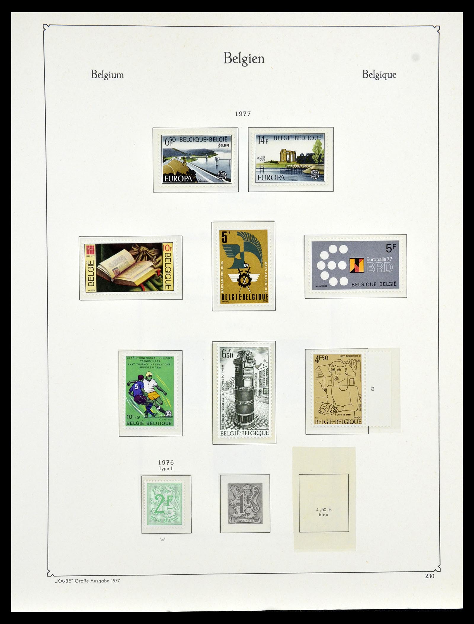 35034 312 - Stamp Collection 35034 Belgium 1849-1982.