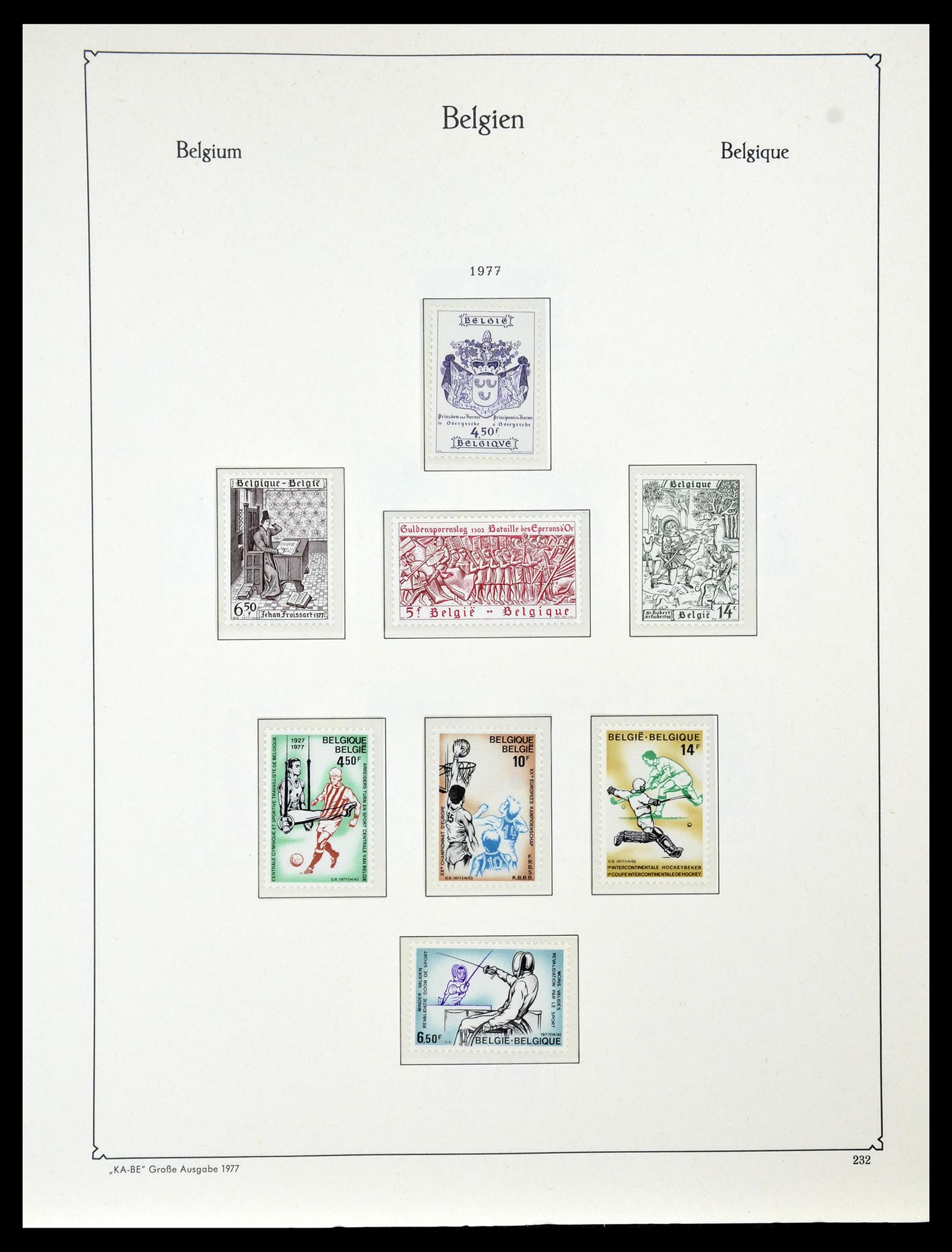 35034 314 - Stamp Collection 35034 Belgium 1849-1982.