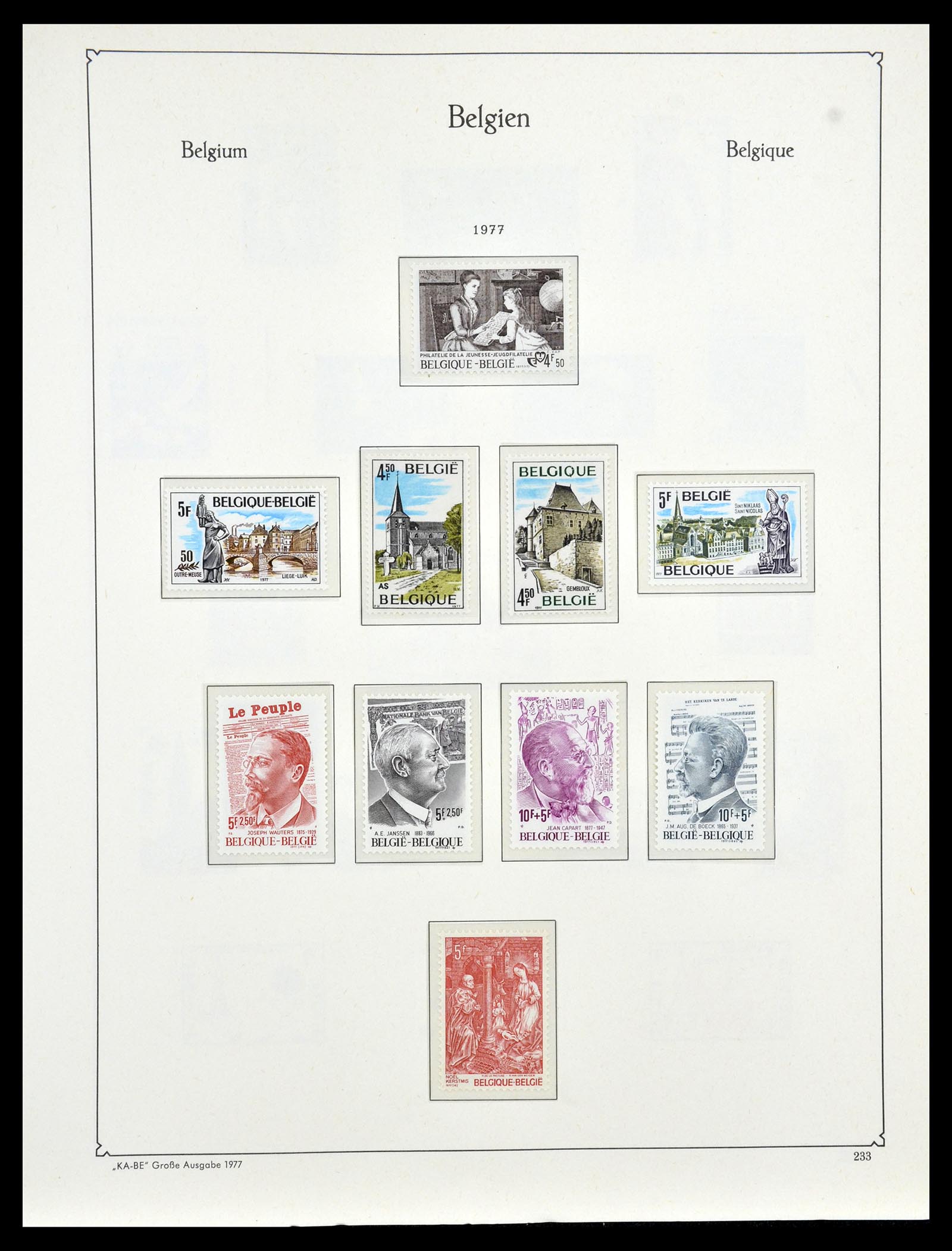 35034 315 - Postzegelverzameling 35034 België 1849-1982.