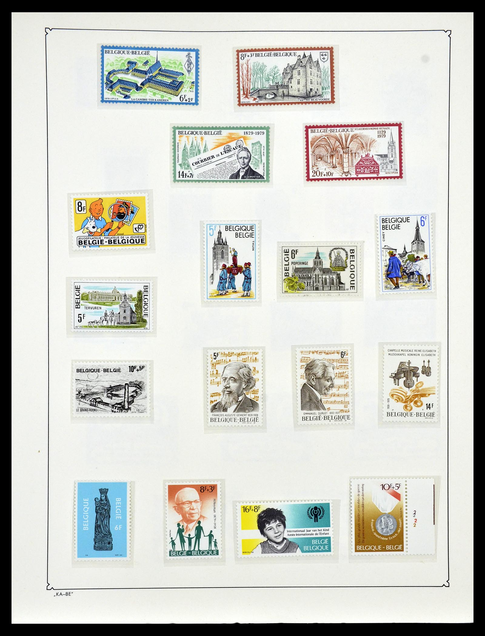 35034 321 - Stamp Collection 35034 Belgium 1849-1982.