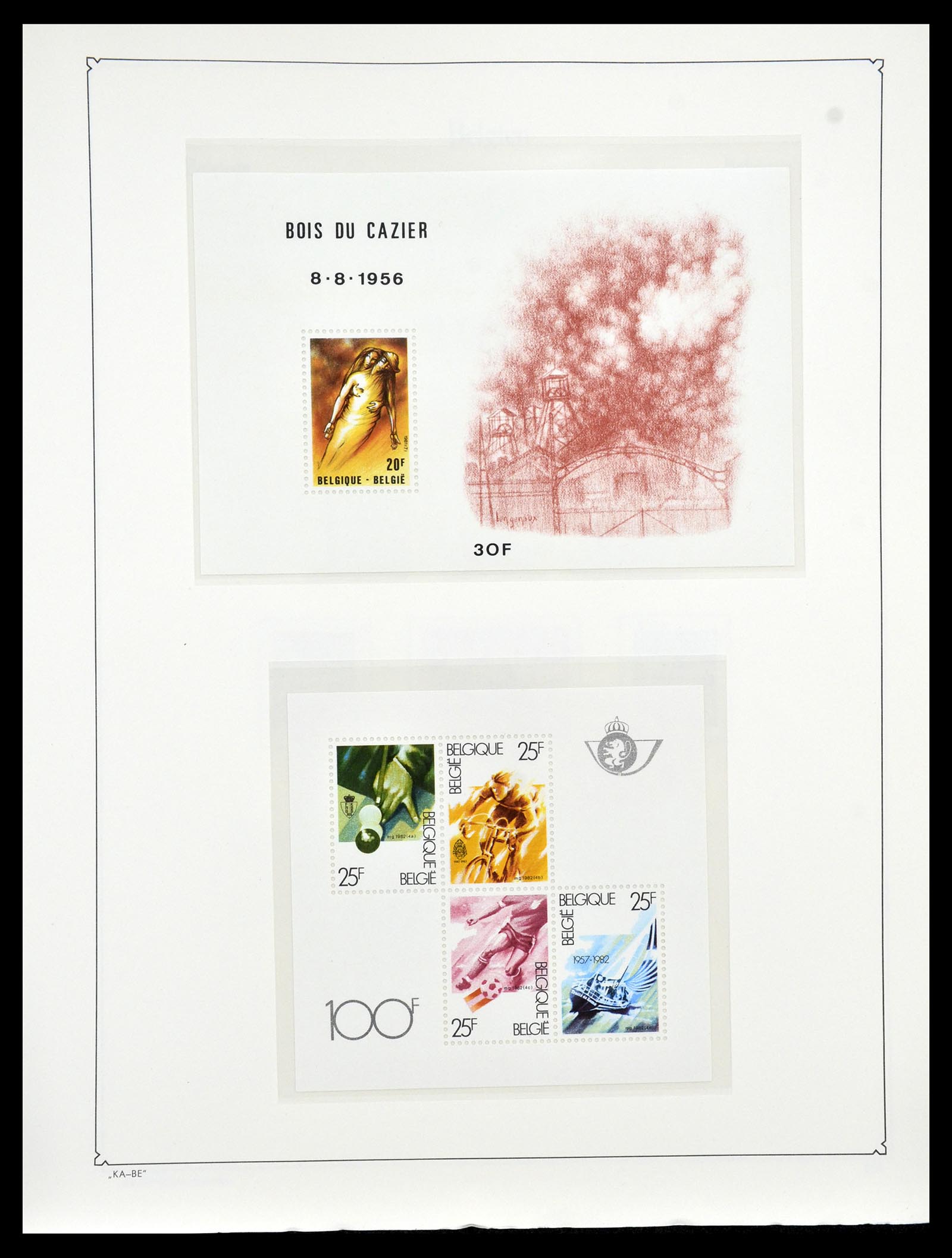 35034 328 - Postzegelverzameling 35034 België 1849-1982.