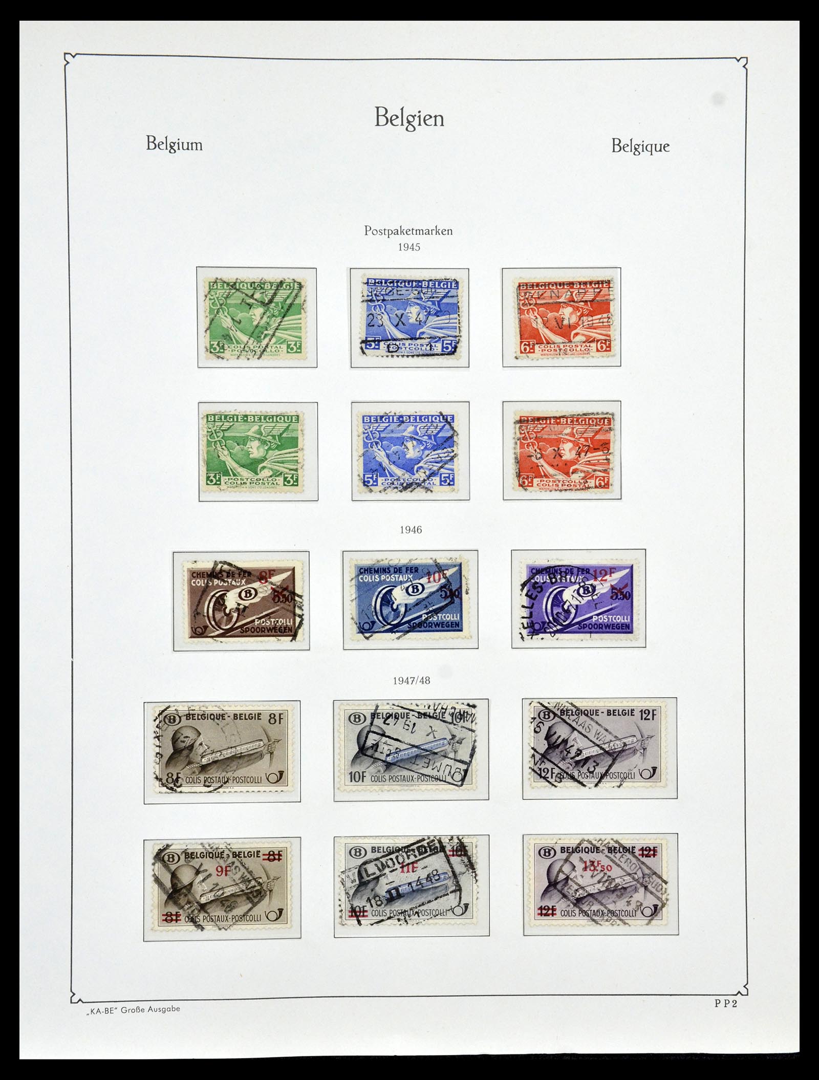 35034 344 - Stamp Collection 35034 Belgium 1849-1982.
