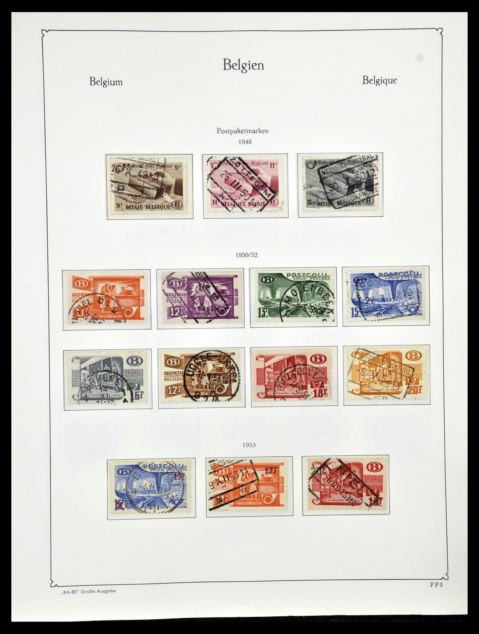 35034 345 - Stamp Collection 35034 Belgium 1849-1982.