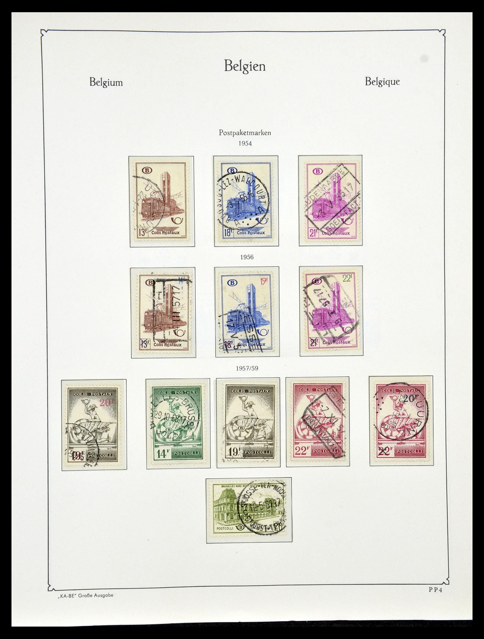35034 346 - Stamp Collection 35034 Belgium 1849-1982.