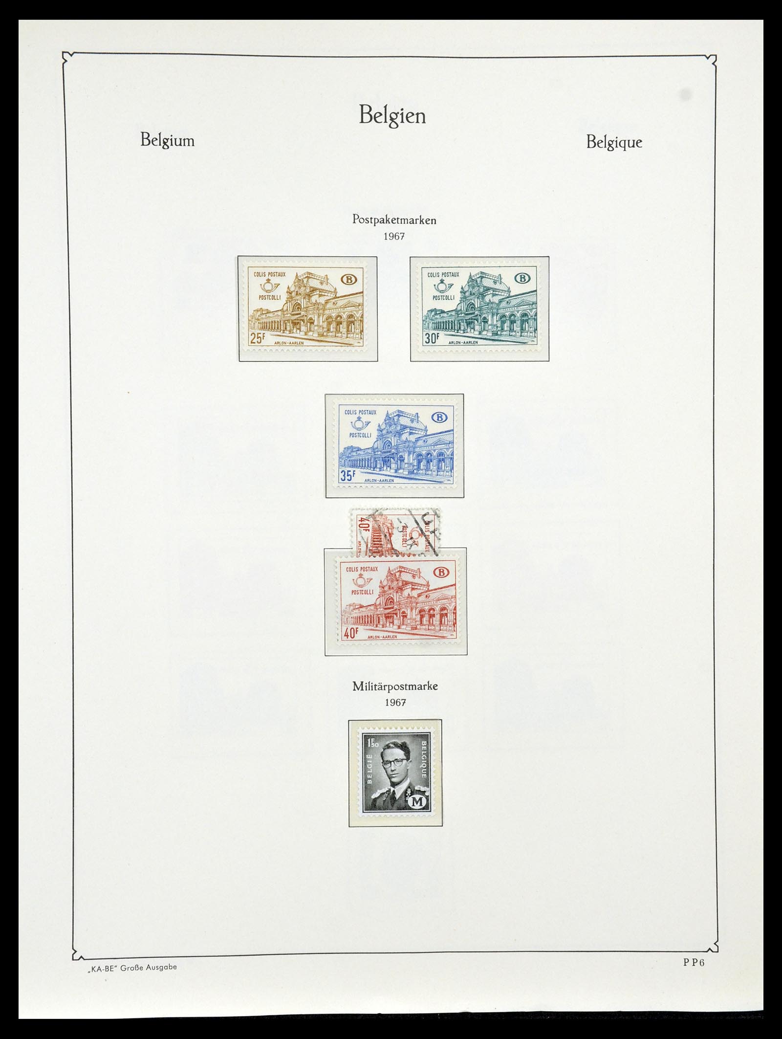 35034 348 - Stamp Collection 35034 Belgium 1849-1982.