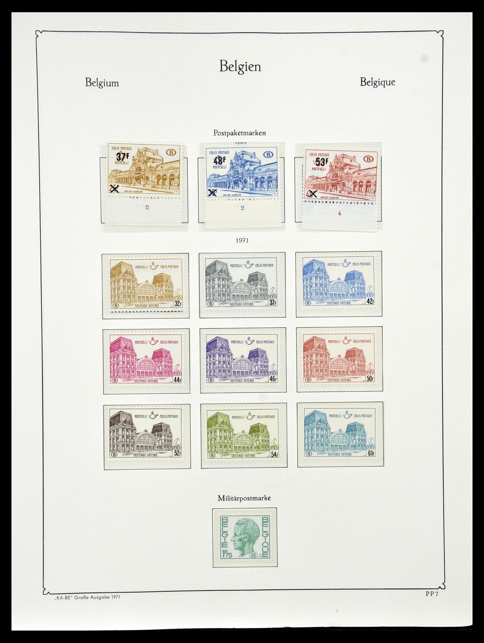 35034 349 - Stamp Collection 35034 Belgium 1849-1982.