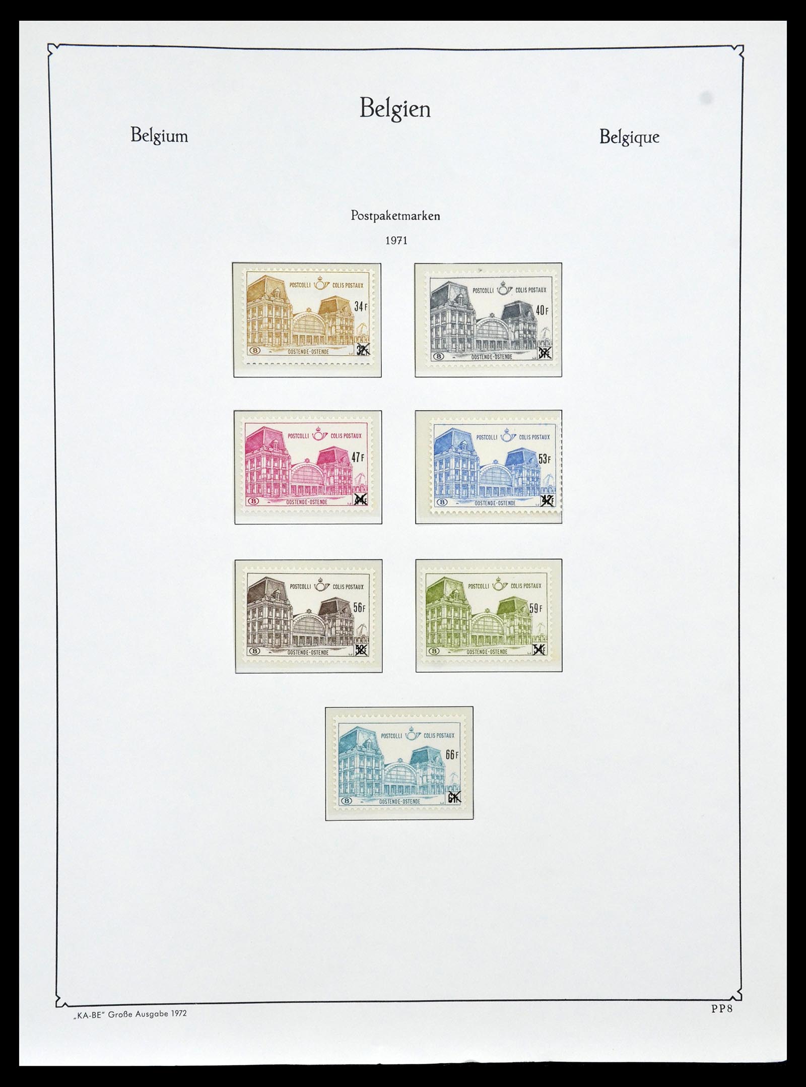 35034 350 - Stamp Collection 35034 Belgium 1849-1982.