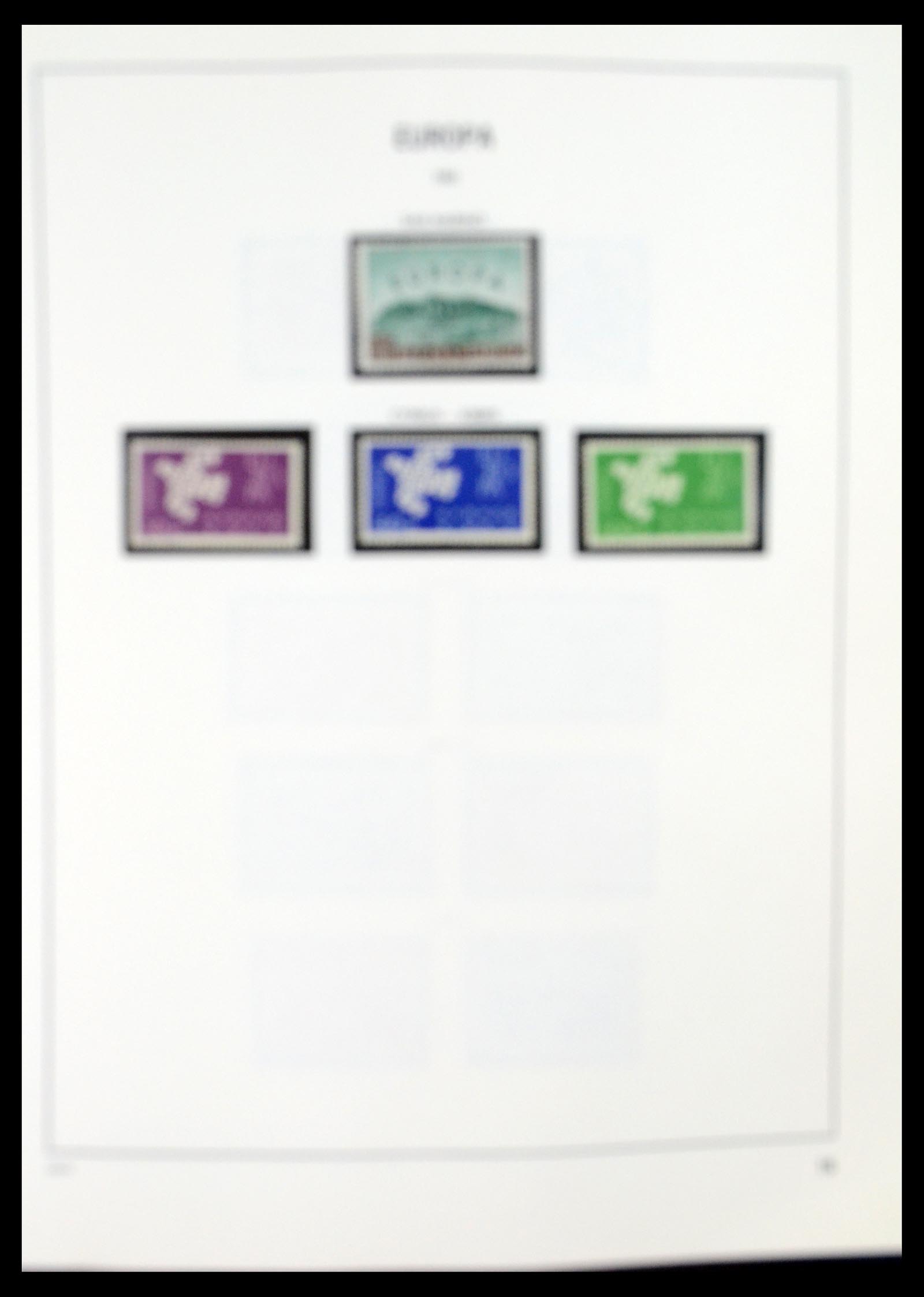 35036 016 - Postzegelverzameling 35036 Europa CEPT 1956-2013.