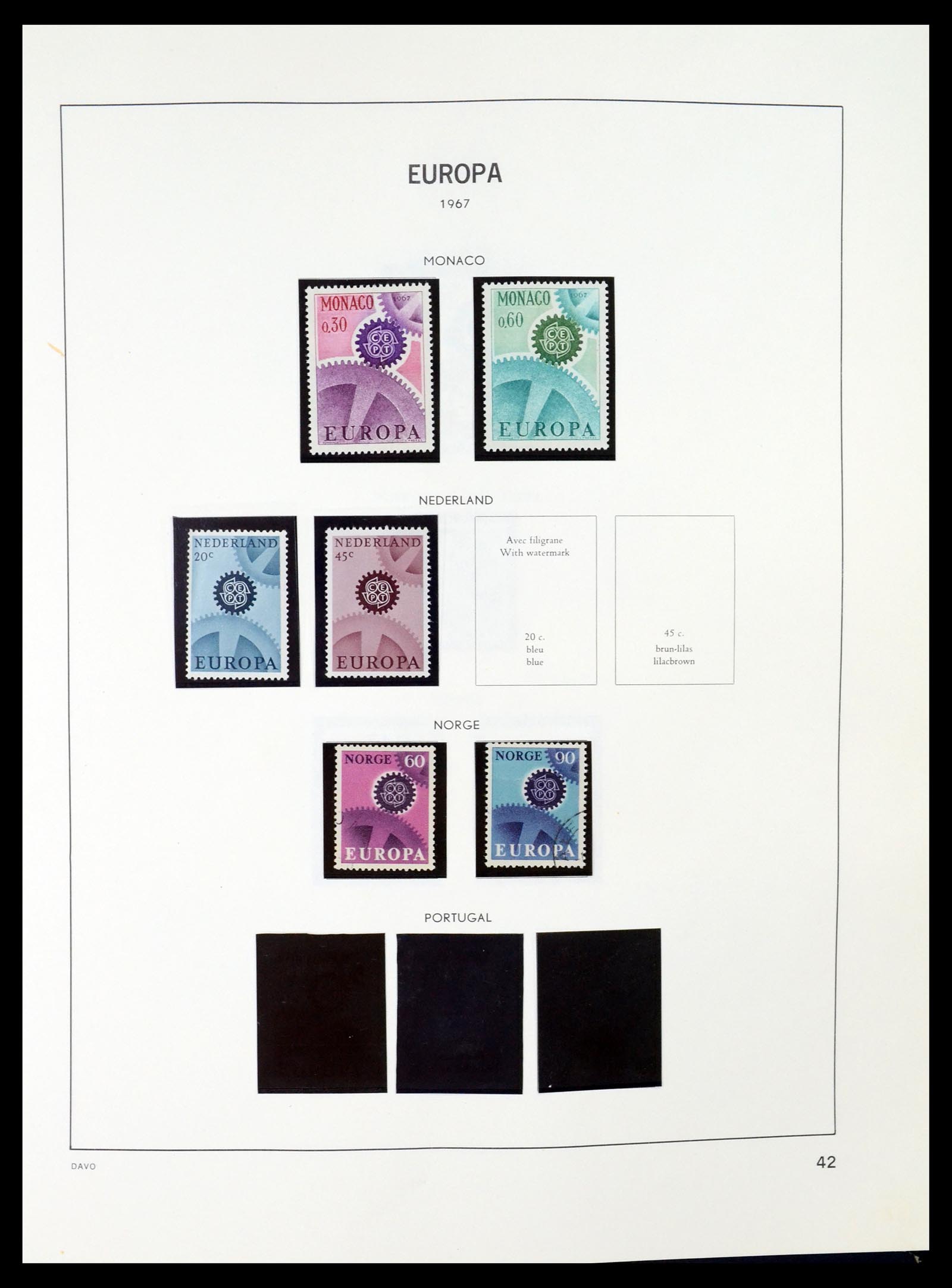 35036 042 - Postzegelverzameling 35036 Europa CEPT 1956-2013.