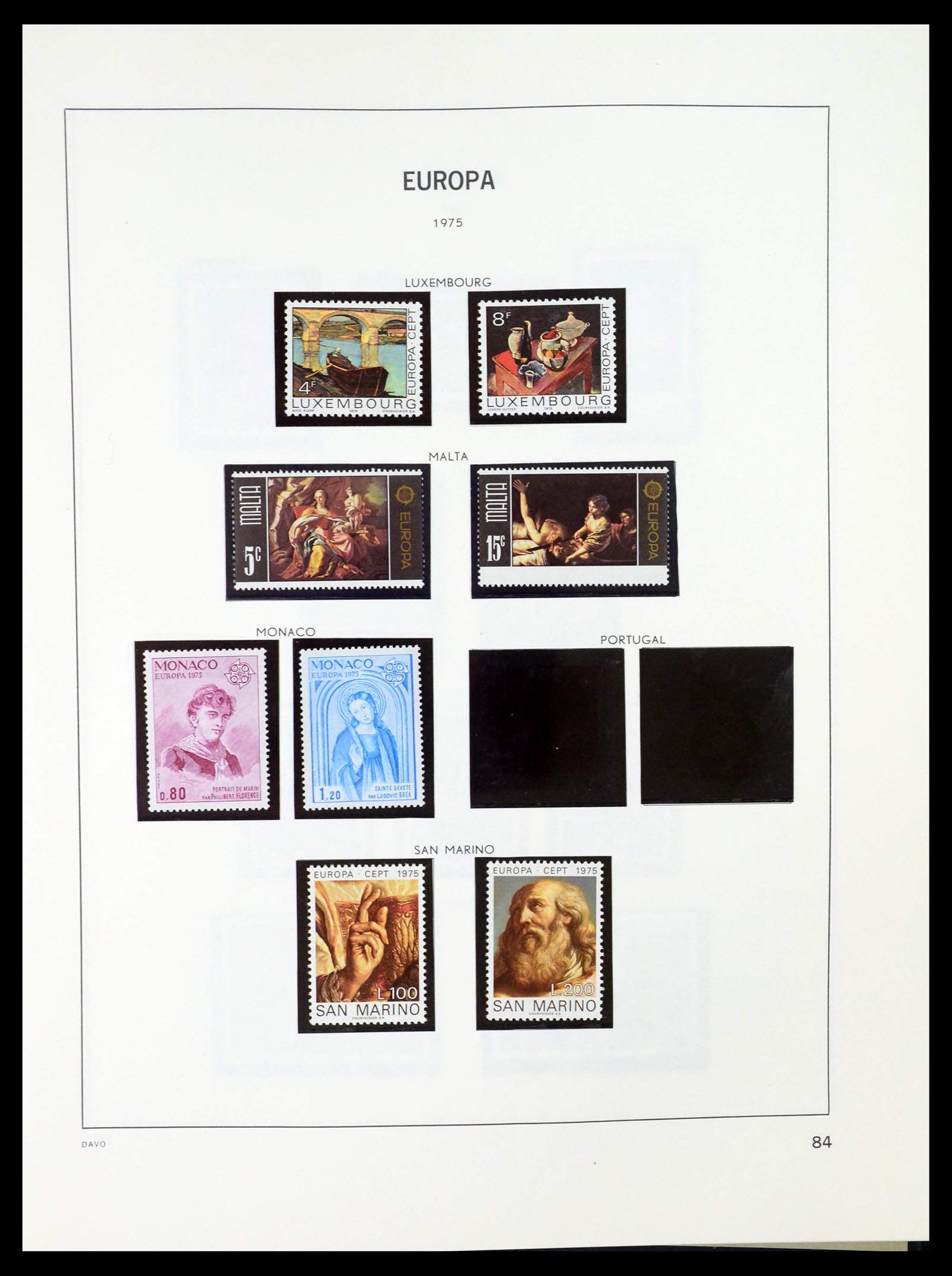 35036 083 - Stamp Collection 35036 Europa CEPT 1956-2013.