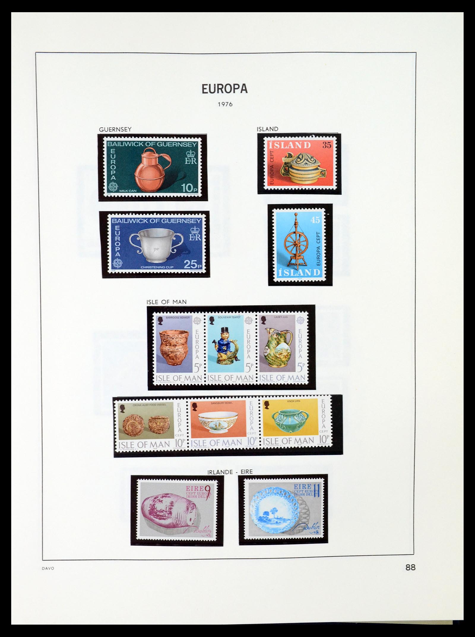 35036 087 - Postzegelverzameling 35036 Europa CEPT 1956-2013.