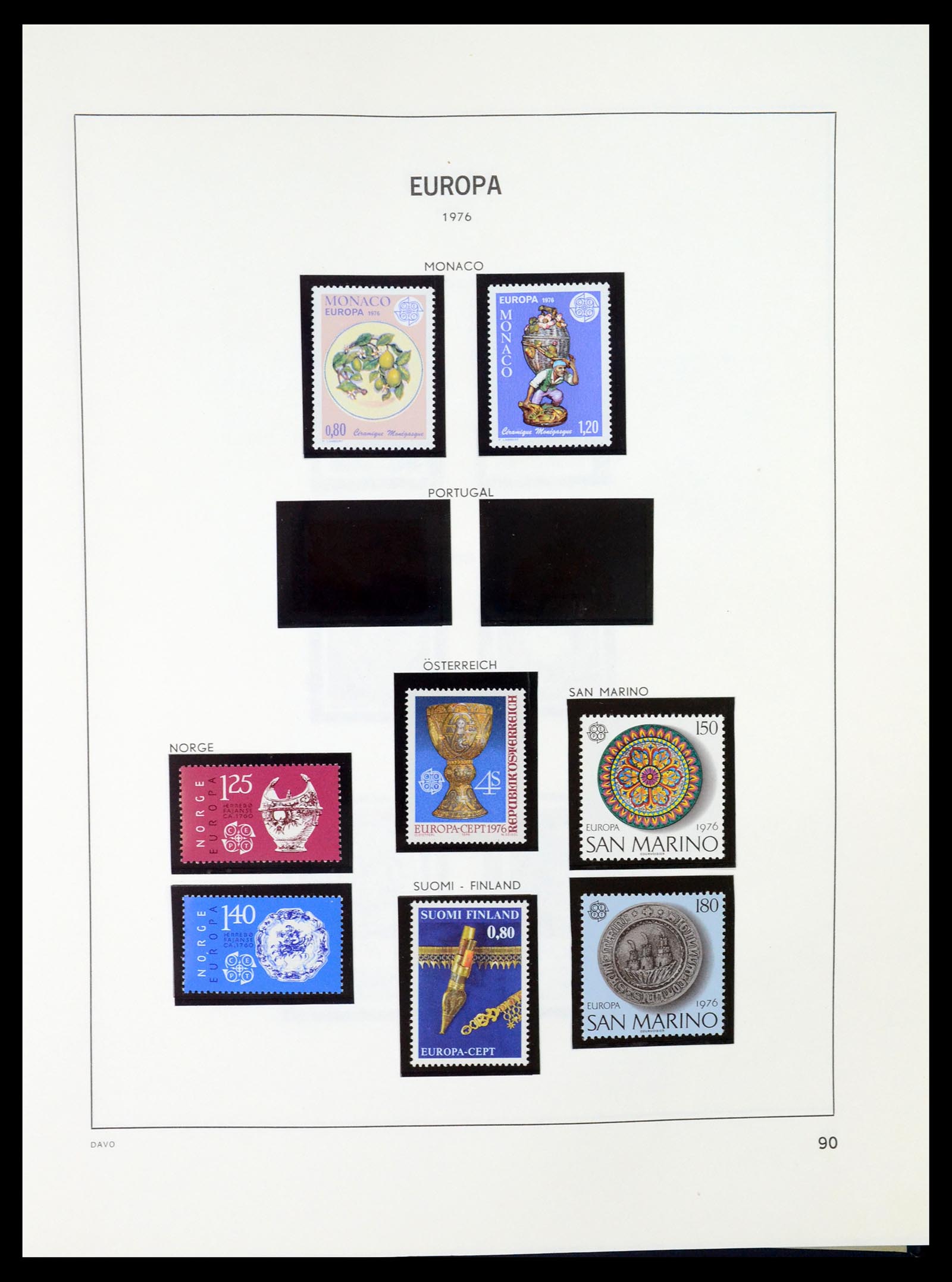 35036 089 - Postzegelverzameling 35036 Europa CEPT 1956-2013.