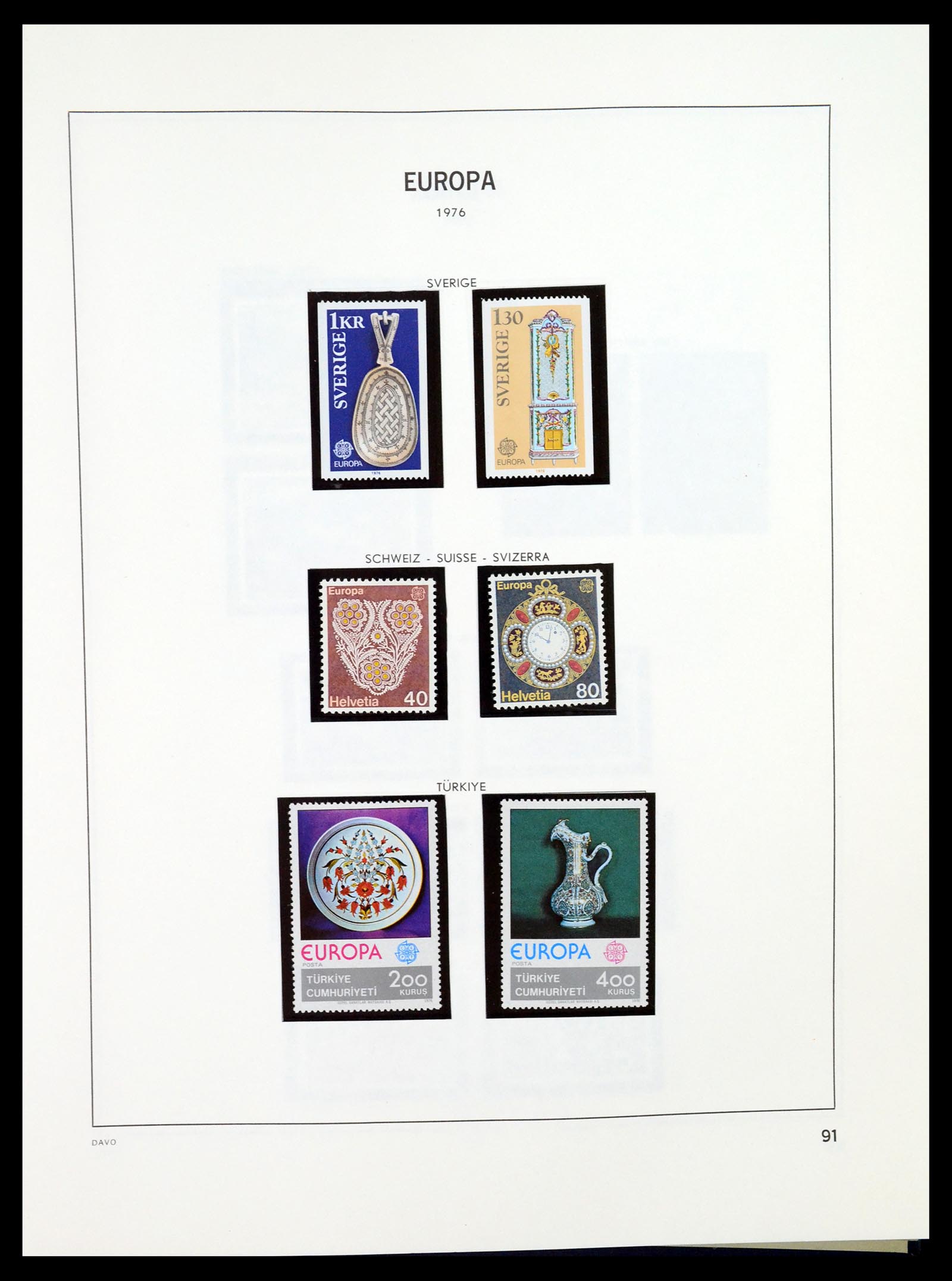 35036 090 - Postzegelverzameling 35036 Europa CEPT 1956-2013.
