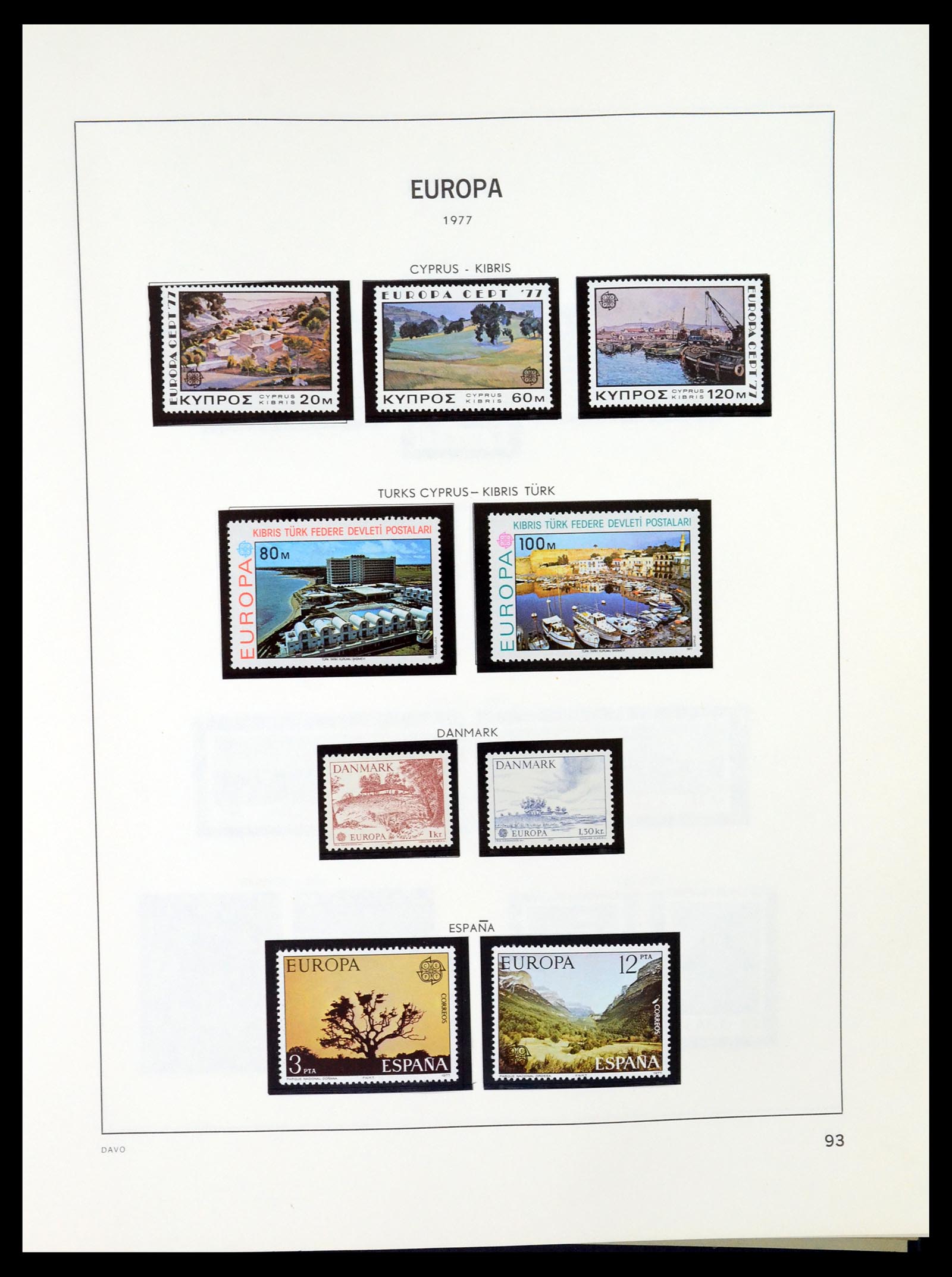 35036 092 - Postzegelverzameling 35036 Europa CEPT 1956-2013.