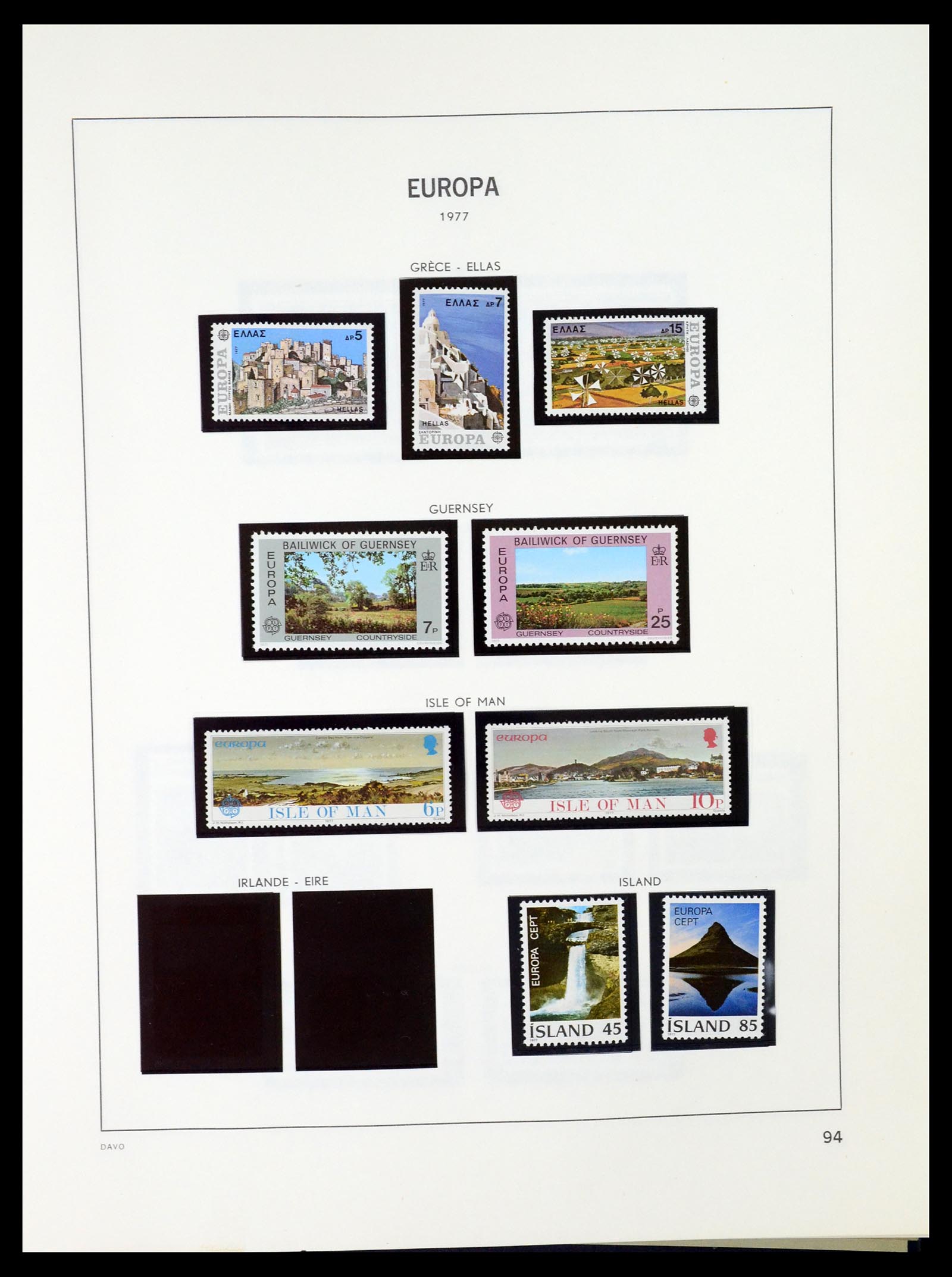 35036 093 - Postzegelverzameling 35036 Europa CEPT 1956-2013.