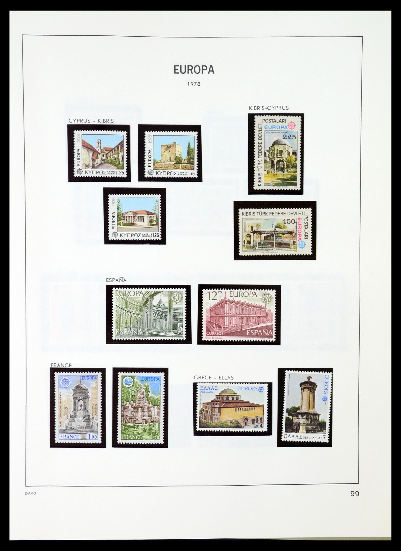 35036 098 - Postzegelverzameling 35036 Europa CEPT 1956-2013.