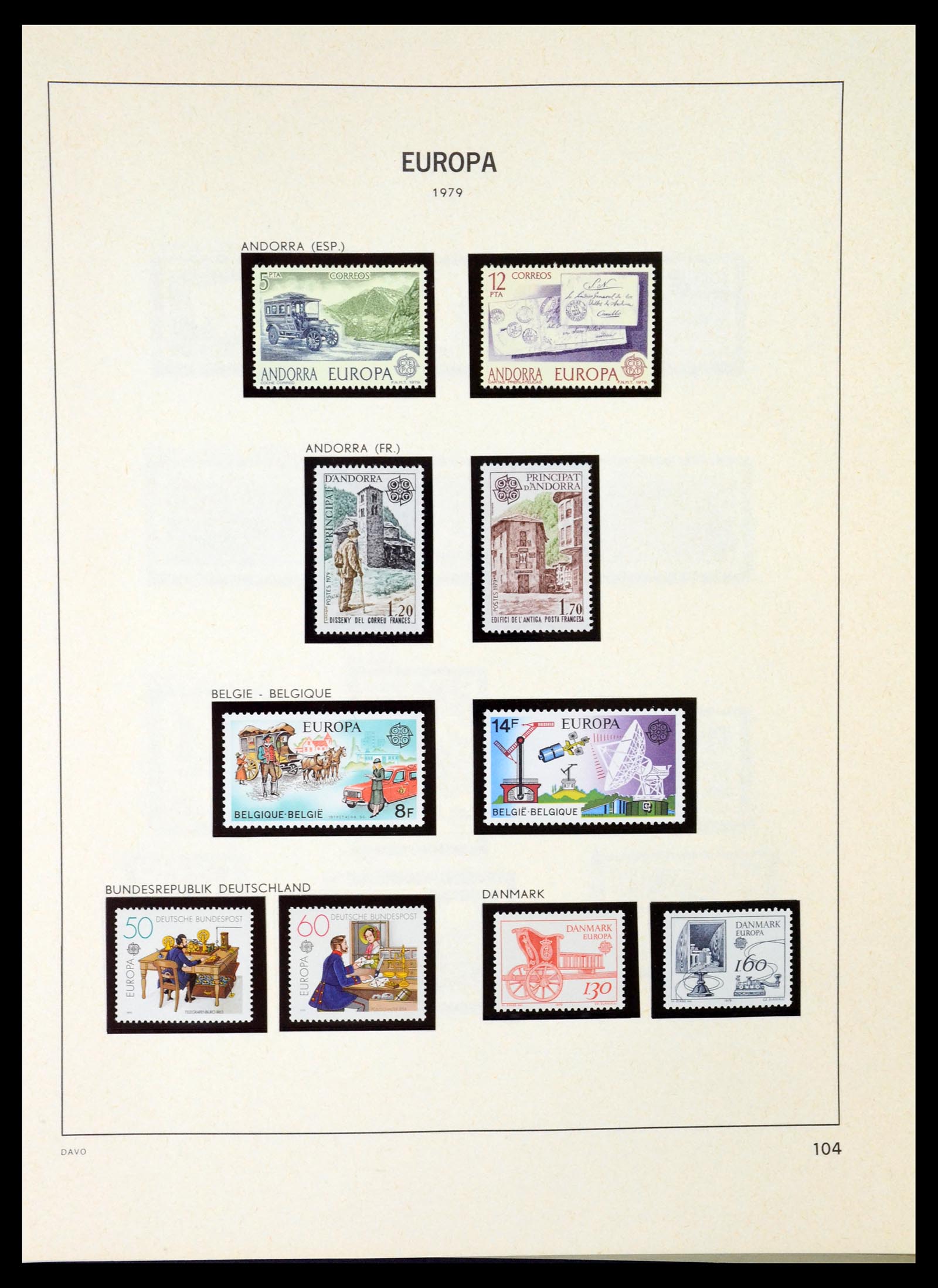 35036 103 - Postzegelverzameling 35036 Europa CEPT 1956-2013.