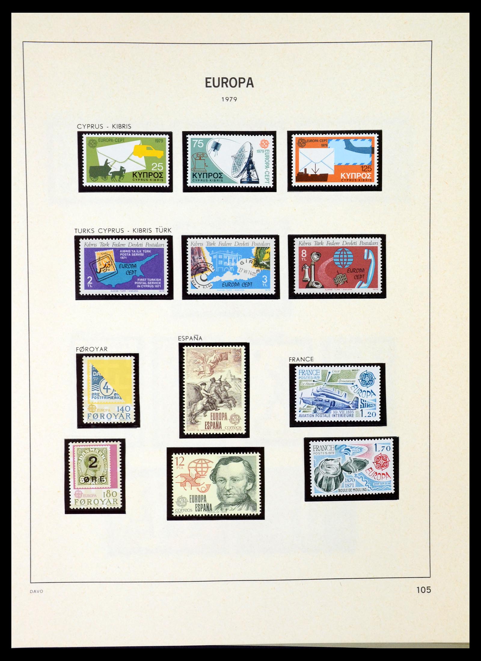 35036 104 - Postzegelverzameling 35036 Europa CEPT 1956-2013.