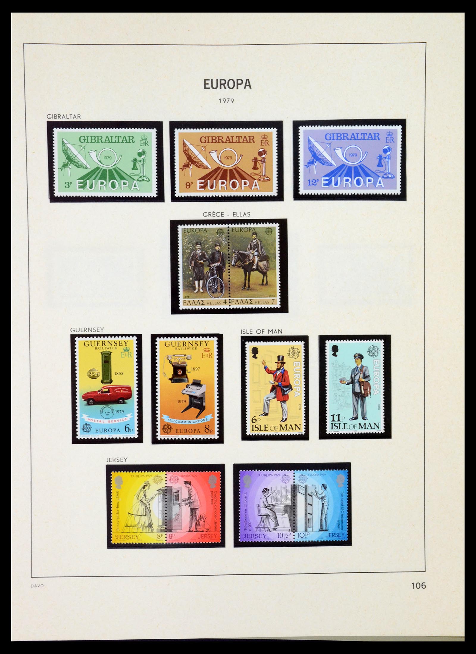 35036 105 - Postzegelverzameling 35036 Europa CEPT 1956-2013.