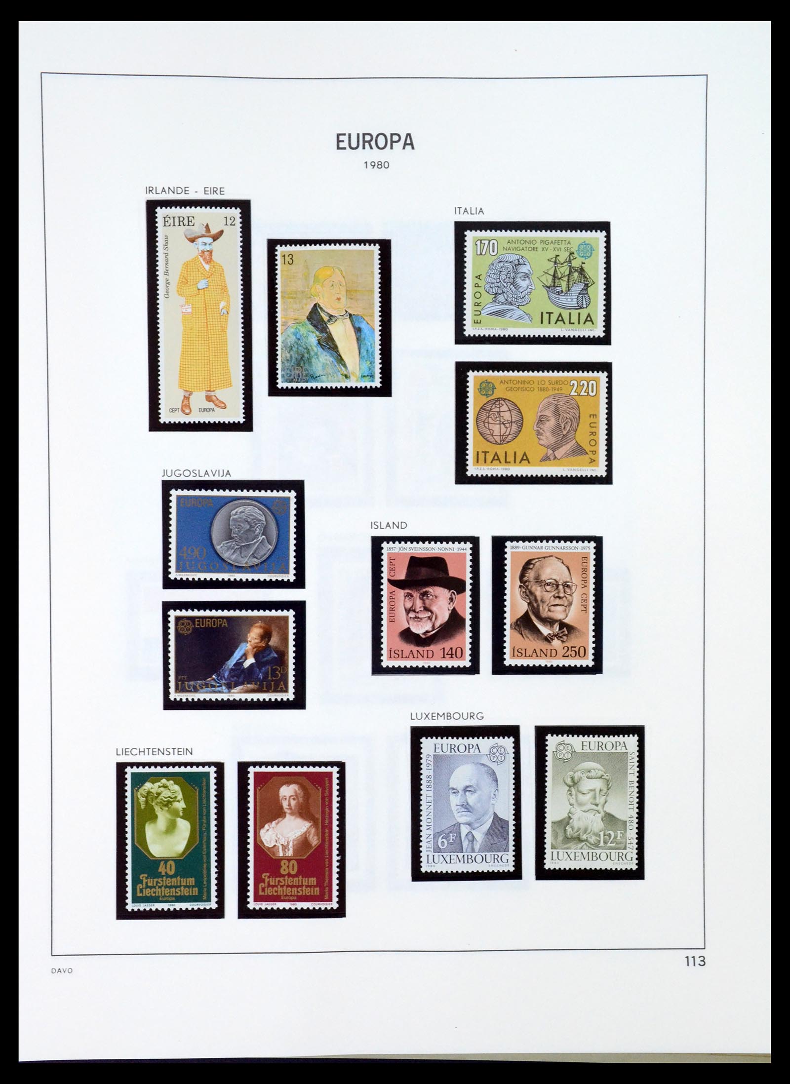 35036 112 - Postzegelverzameling 35036 Europa CEPT 1956-2013.