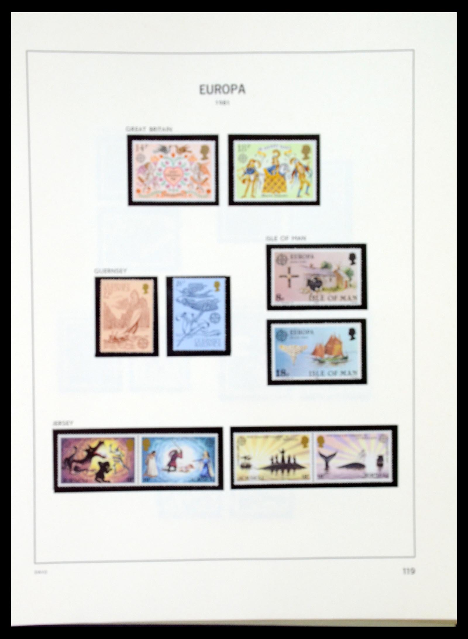 35036 118 - Postzegelverzameling 35036 Europa CEPT 1956-2013.