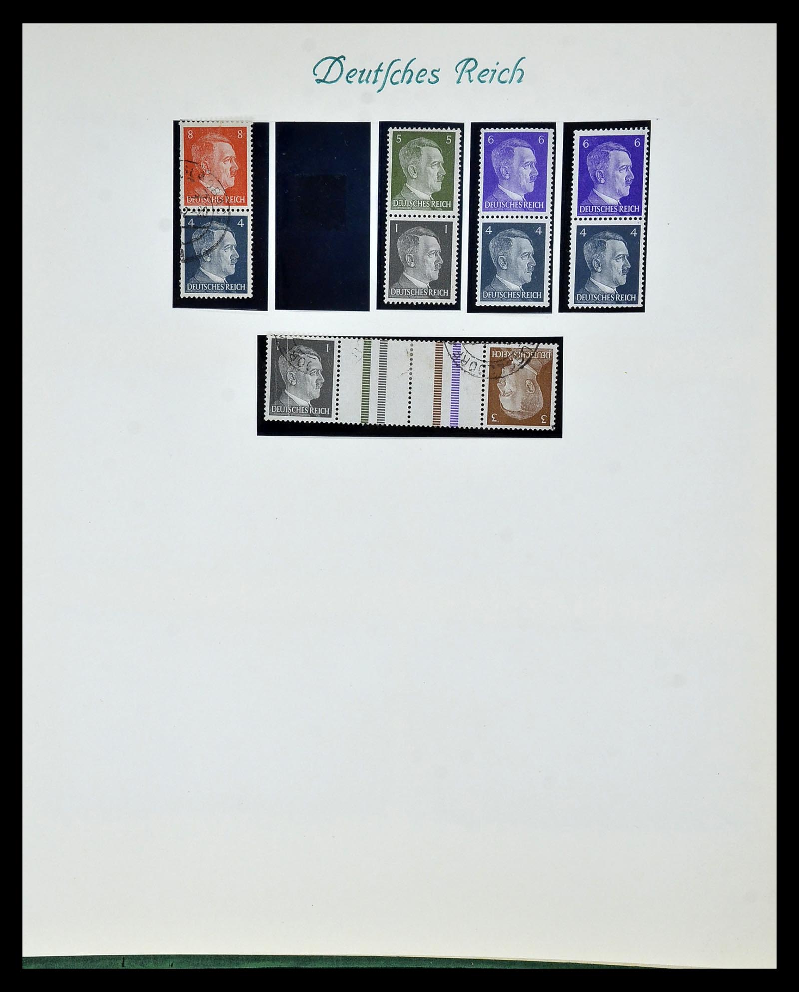 35039 058 - Stamp Collection 35039 German Reich combinations 1910-1941.