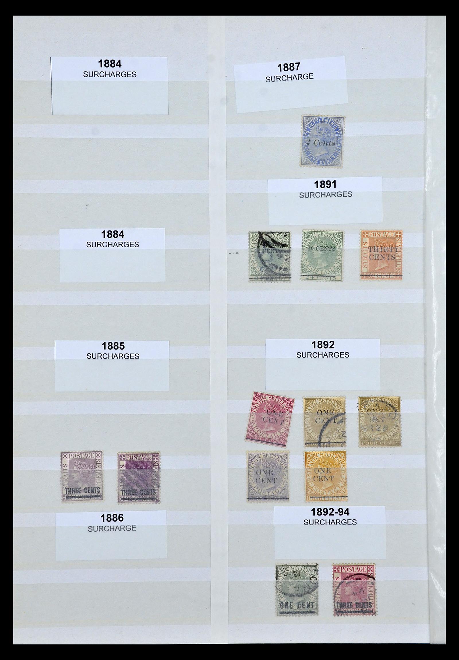 35040 004 - Postzegelverzameling 35040 Maleisië en Staten 1867-1963.