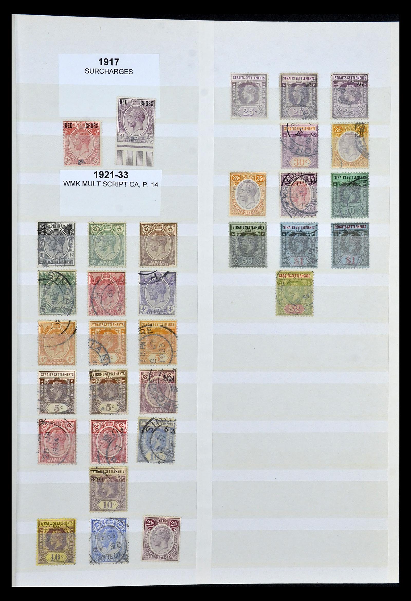 35040 009 - Postzegelverzameling 35040 Maleisië en Staten 1867-1963.