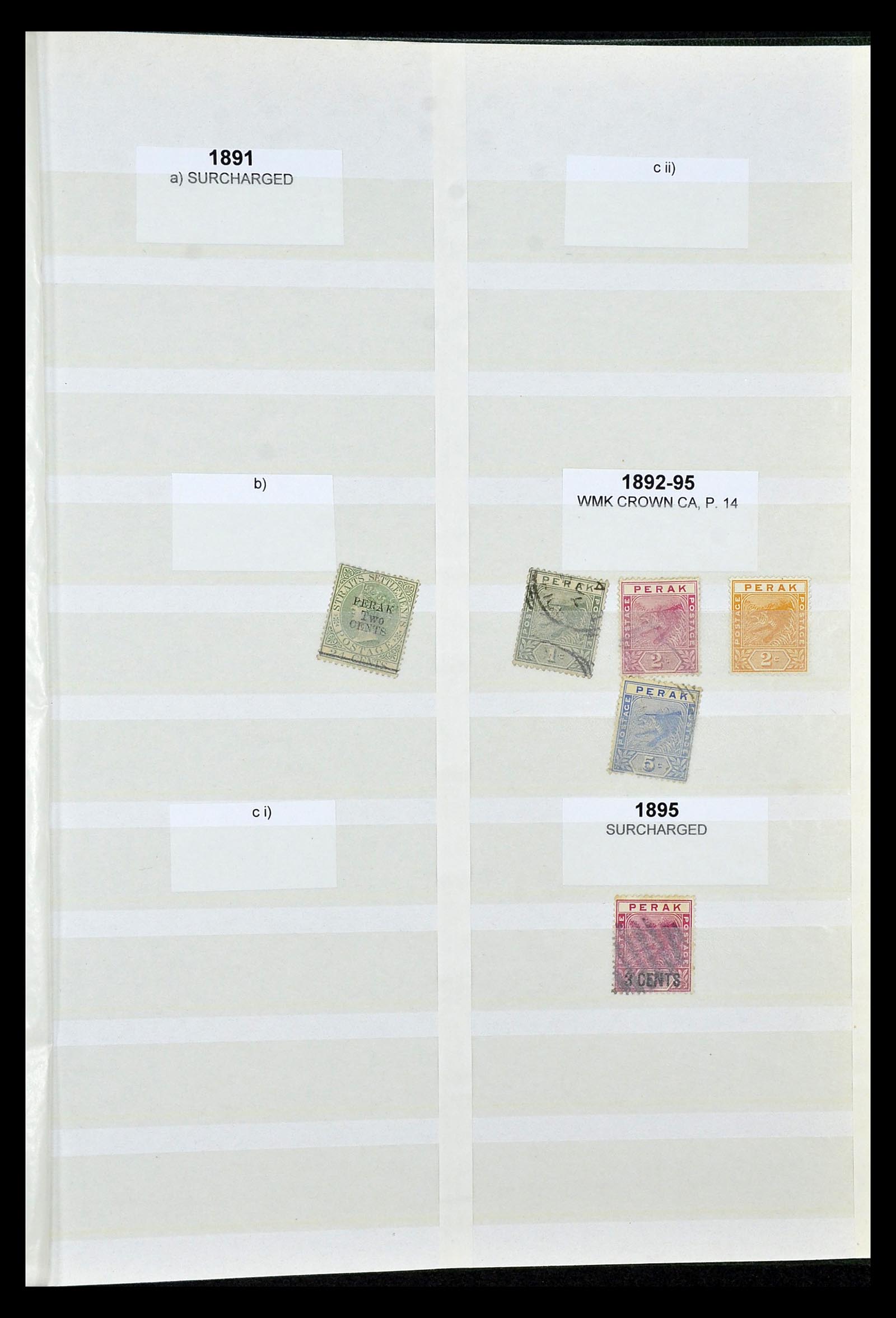 35040 035 - Postzegelverzameling 35040 Maleisië en Staten 1867-1963.