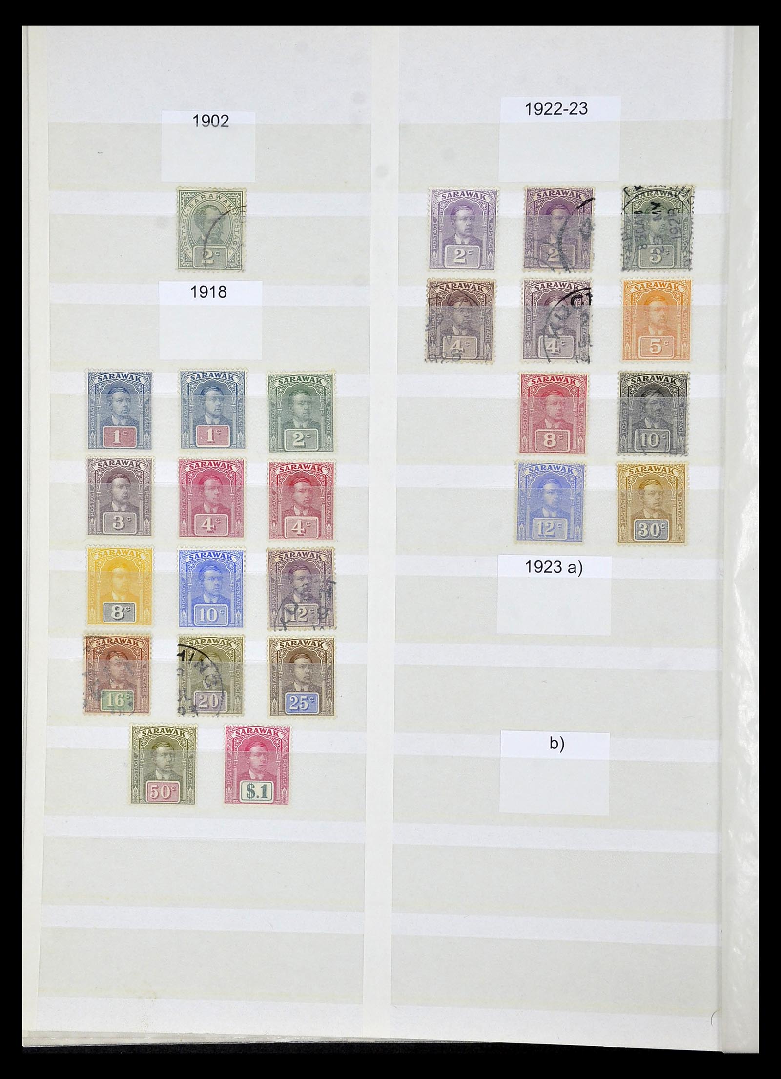 35040 062 - Postzegelverzameling 35040 Maleisië en Staten 1867-1963.