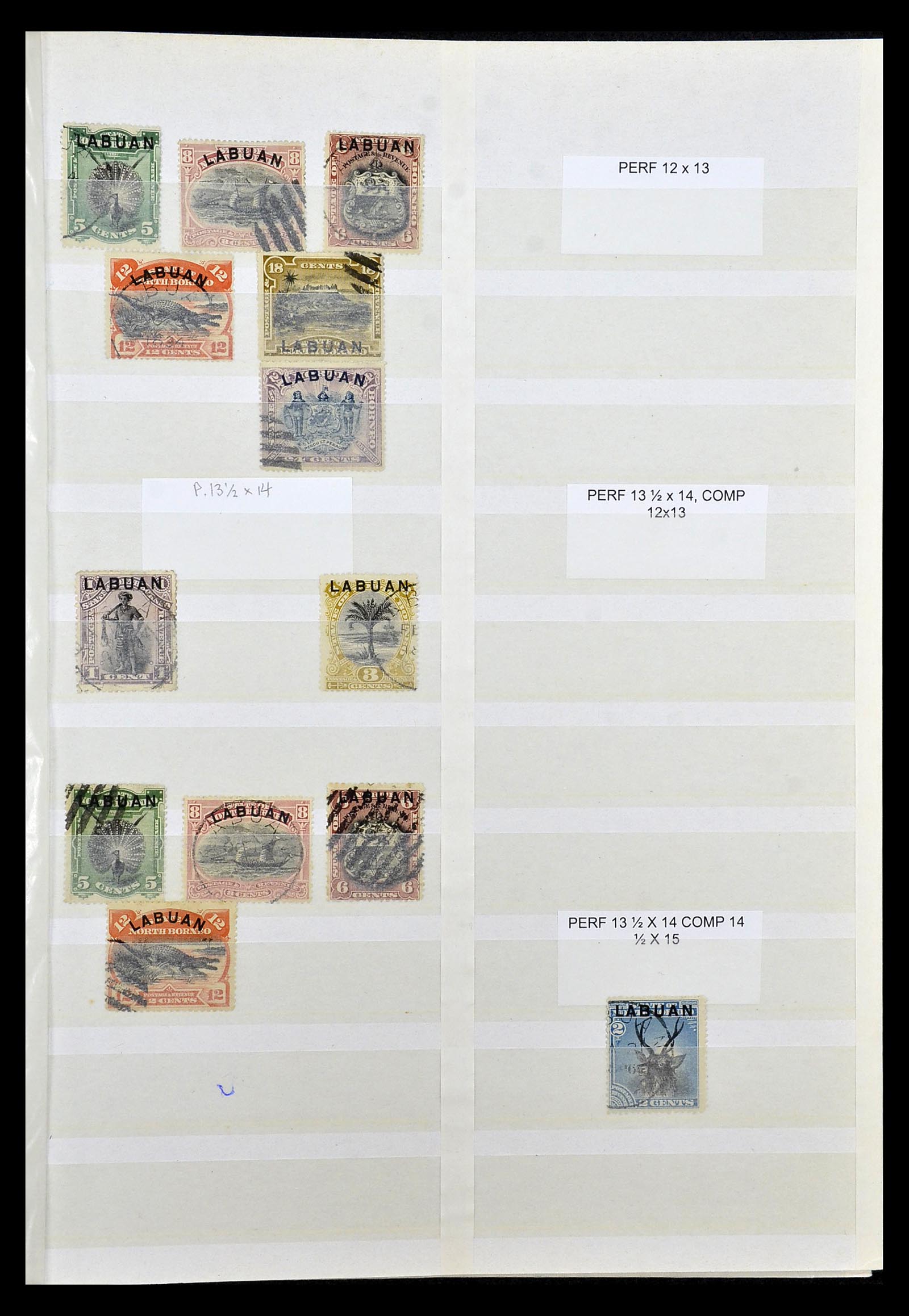 35040 069 - Postzegelverzameling 35040 Maleisië en Staten 1867-1963.