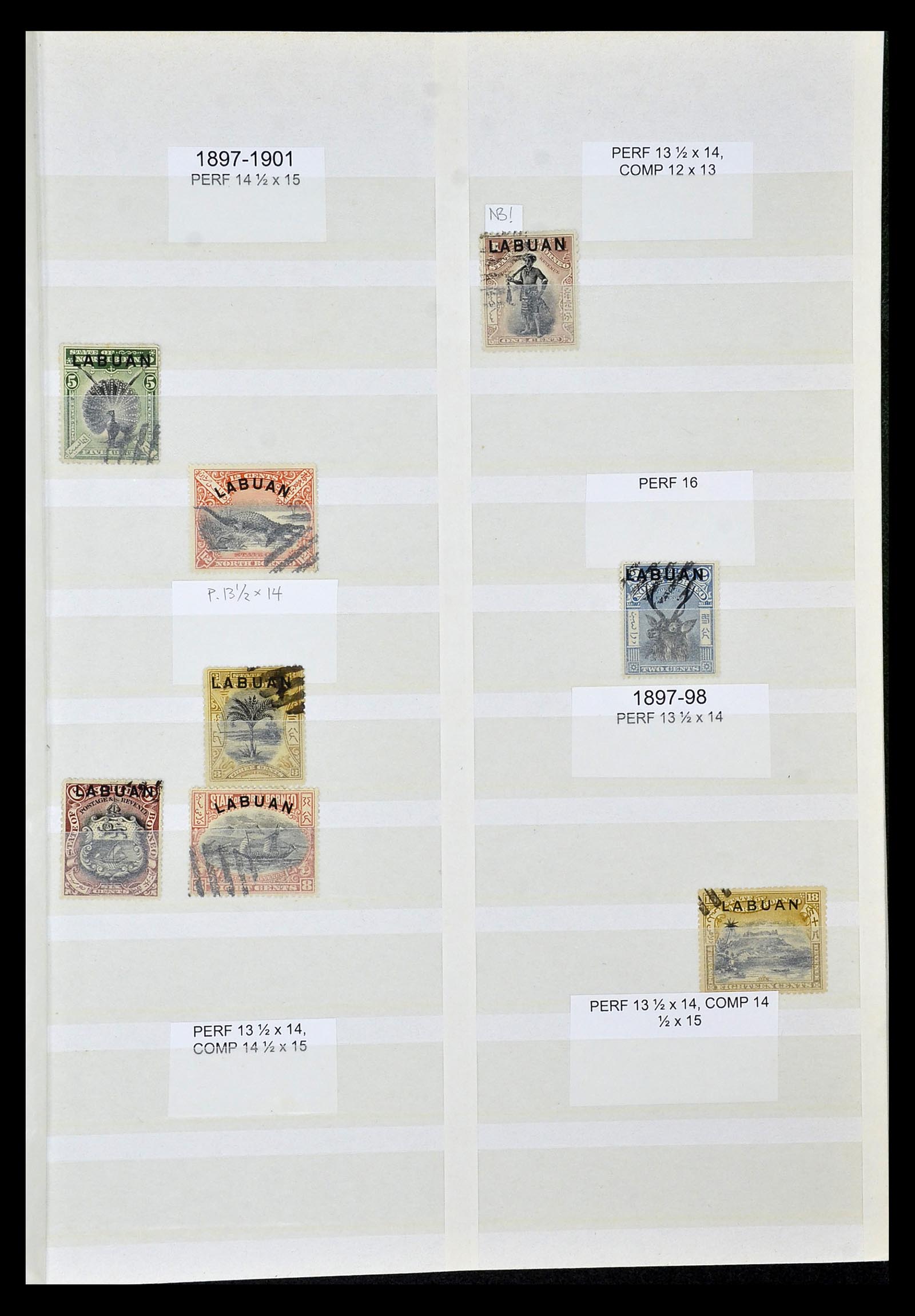35040 071 - Postzegelverzameling 35040 Maleisië en Staten 1867-1963.