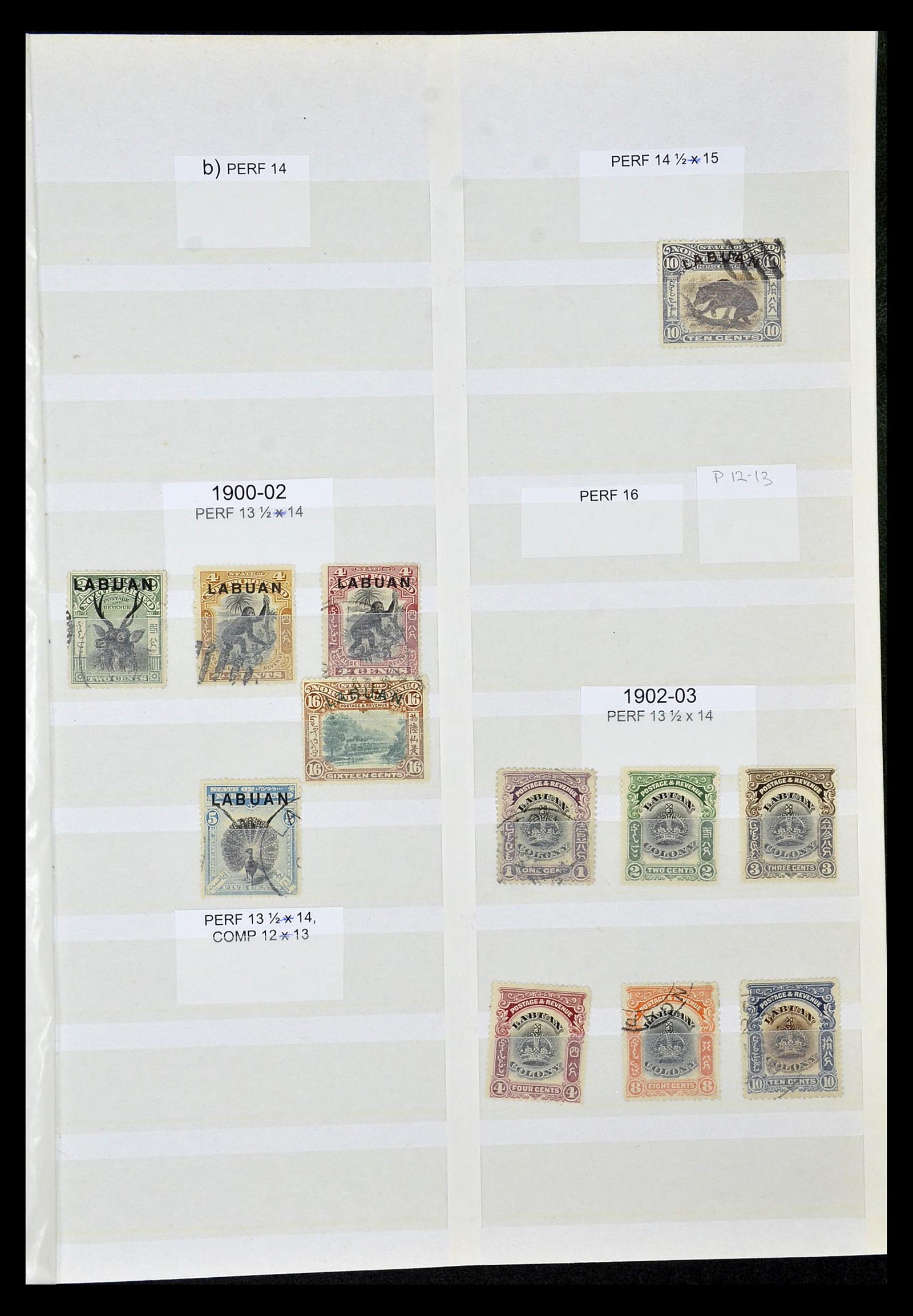 35040 072 - Postzegelverzameling 35040 Maleisië en Staten 1867-1963.