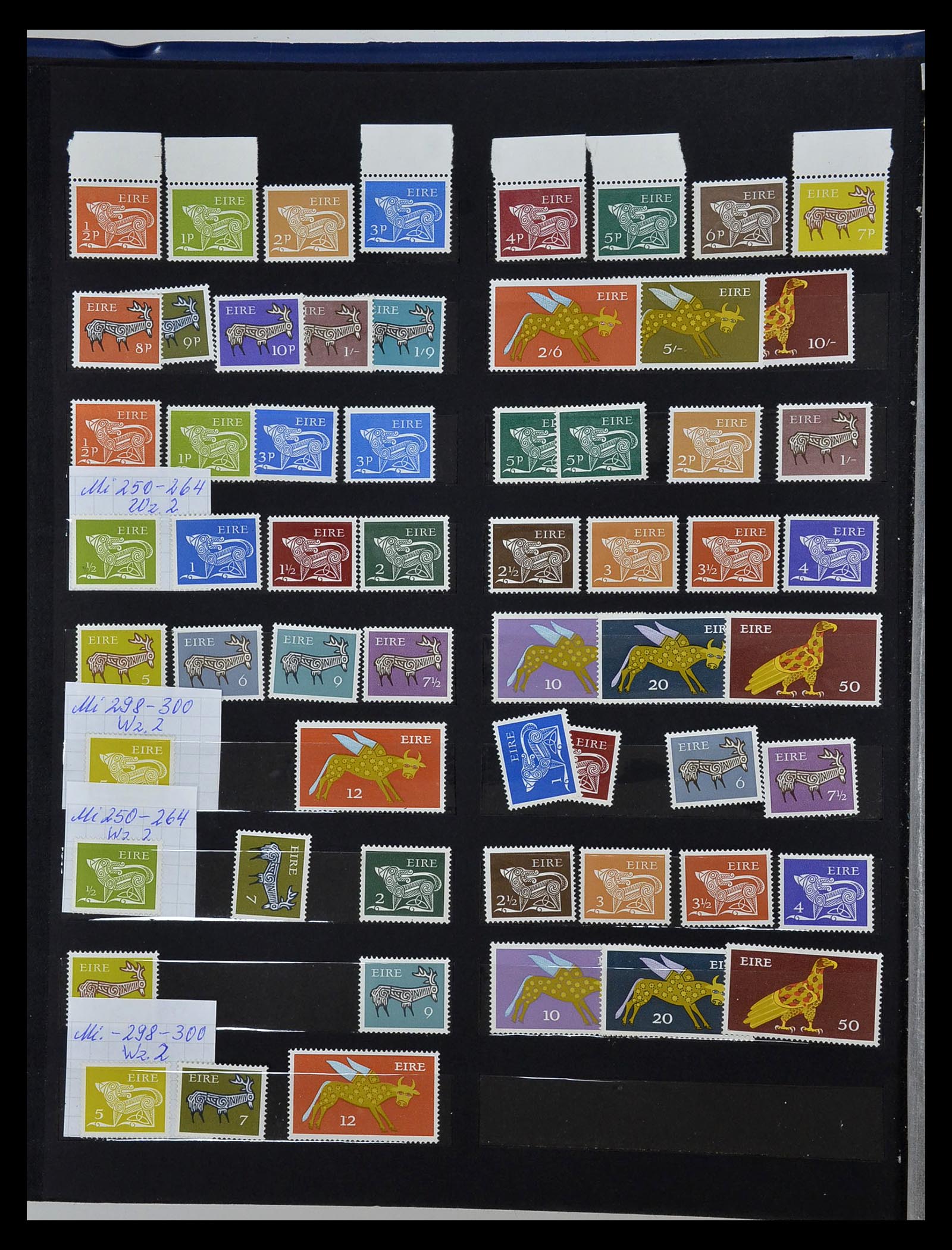 35041 002 - Postzegelverzameling 35041 Ierland 1922-1991.