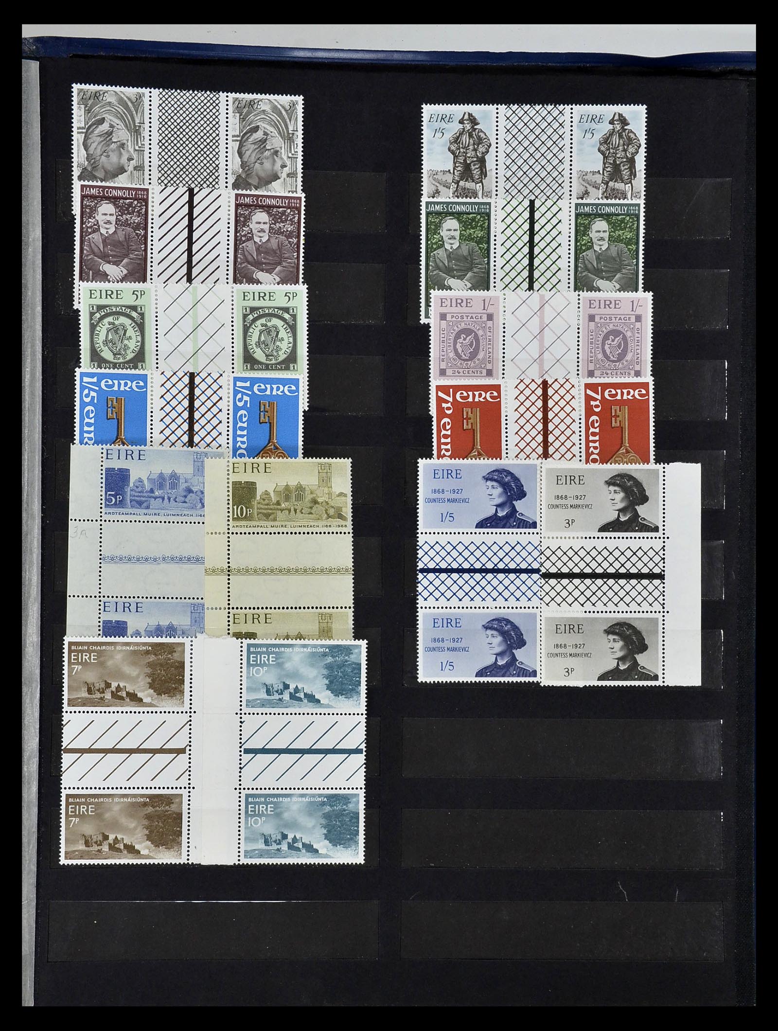 35041 021 - Postzegelverzameling 35041 Ierland 1922-1991.