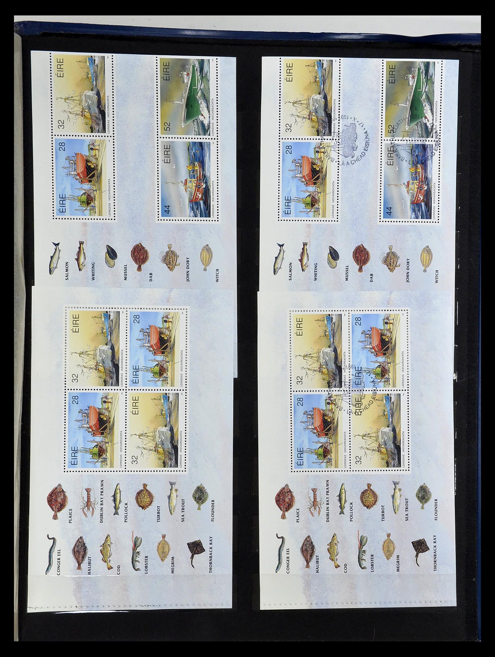 35041 022 - Postzegelverzameling 35041 Ierland 1922-1991.