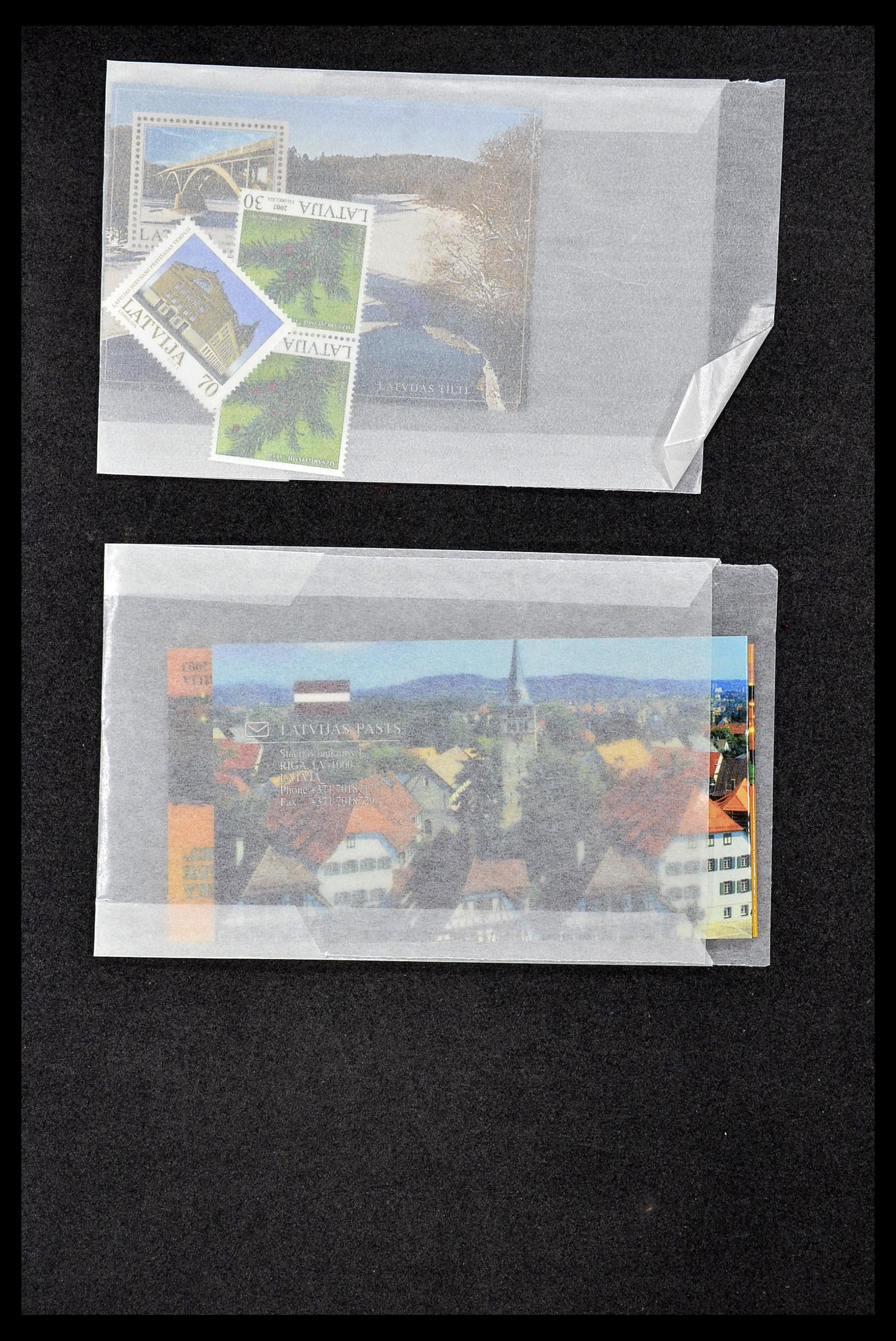 35042 010 - Postzegelverzameling 35042 Letland 1991-2004.
