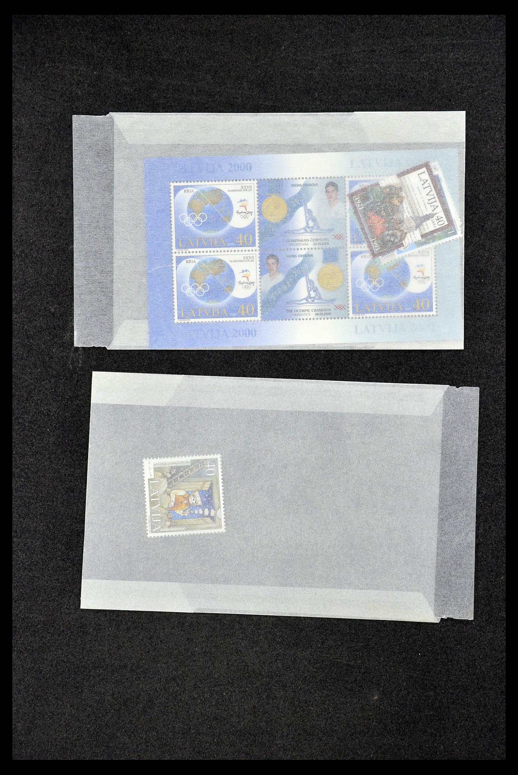 35042 016 - Postzegelverzameling 35042 Letland 1991-2004.