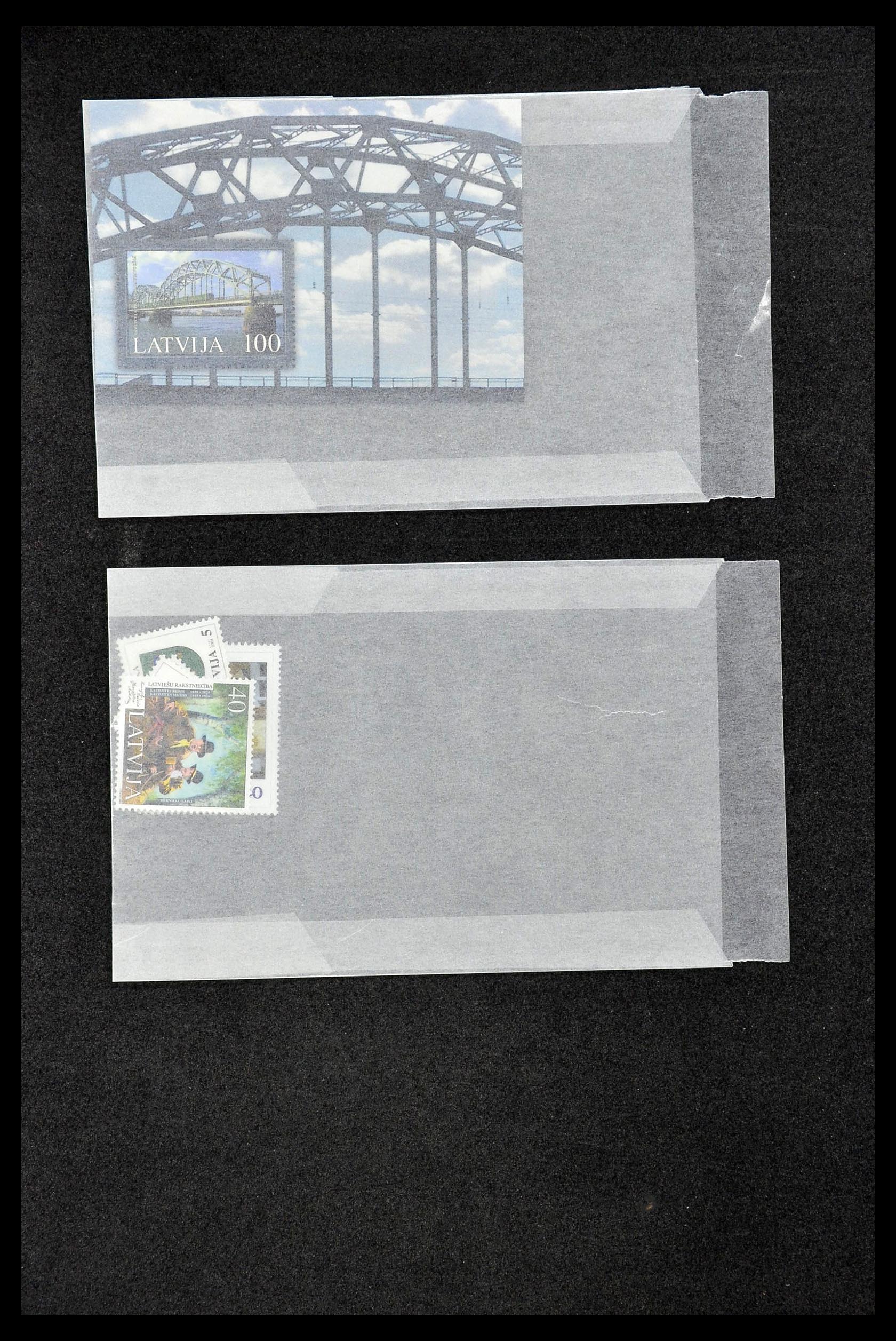 35042 018 - Postzegelverzameling 35042 Letland 1991-2004.