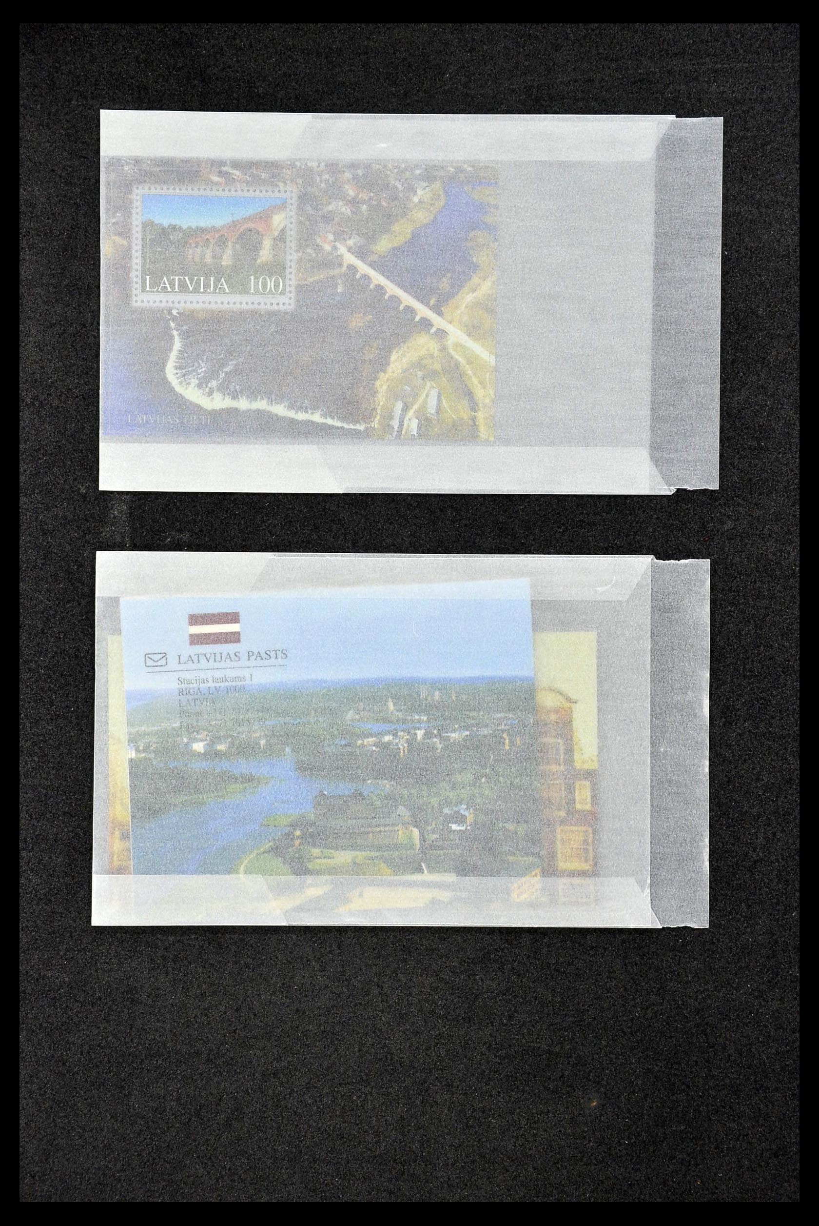 35042 022 - Postzegelverzameling 35042 Letland 1991-2004.